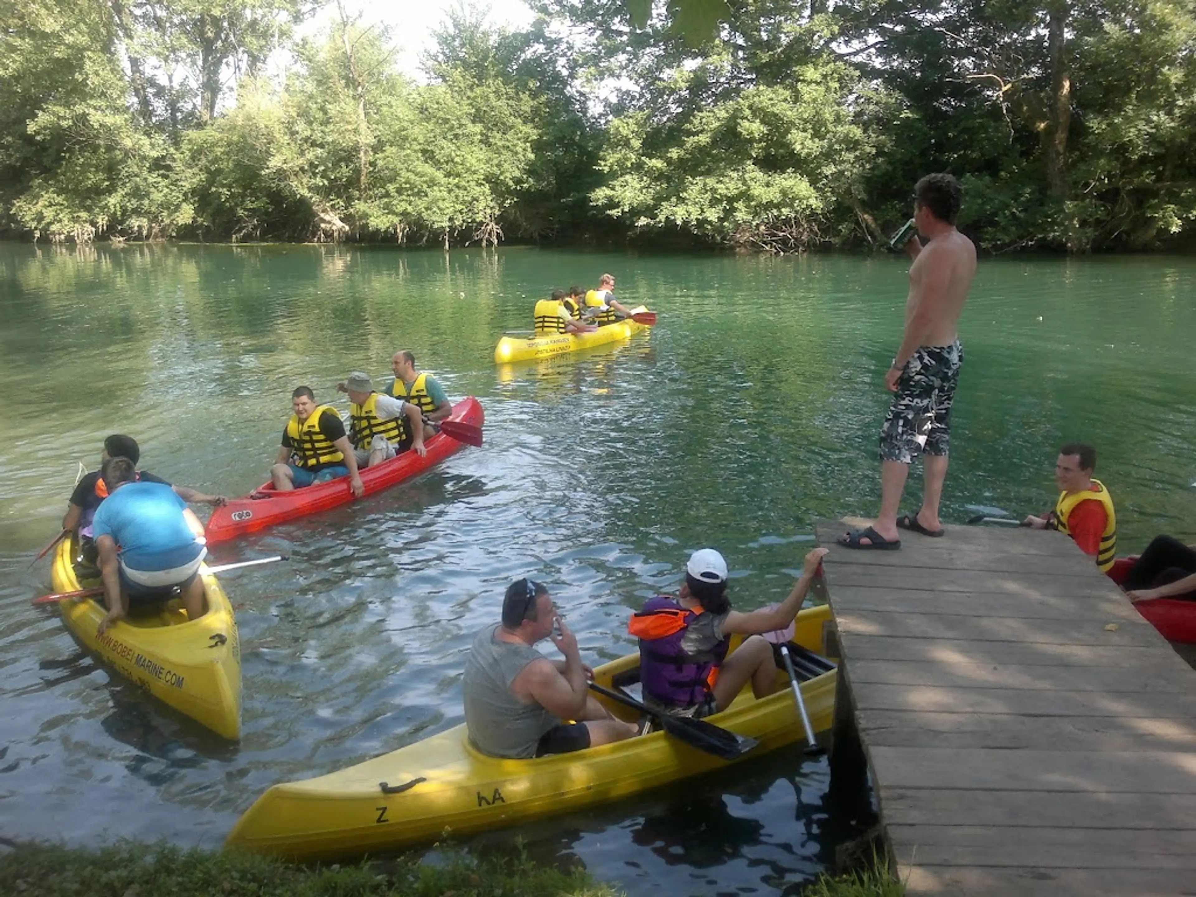 Kayak tour on the Ljubljanica River