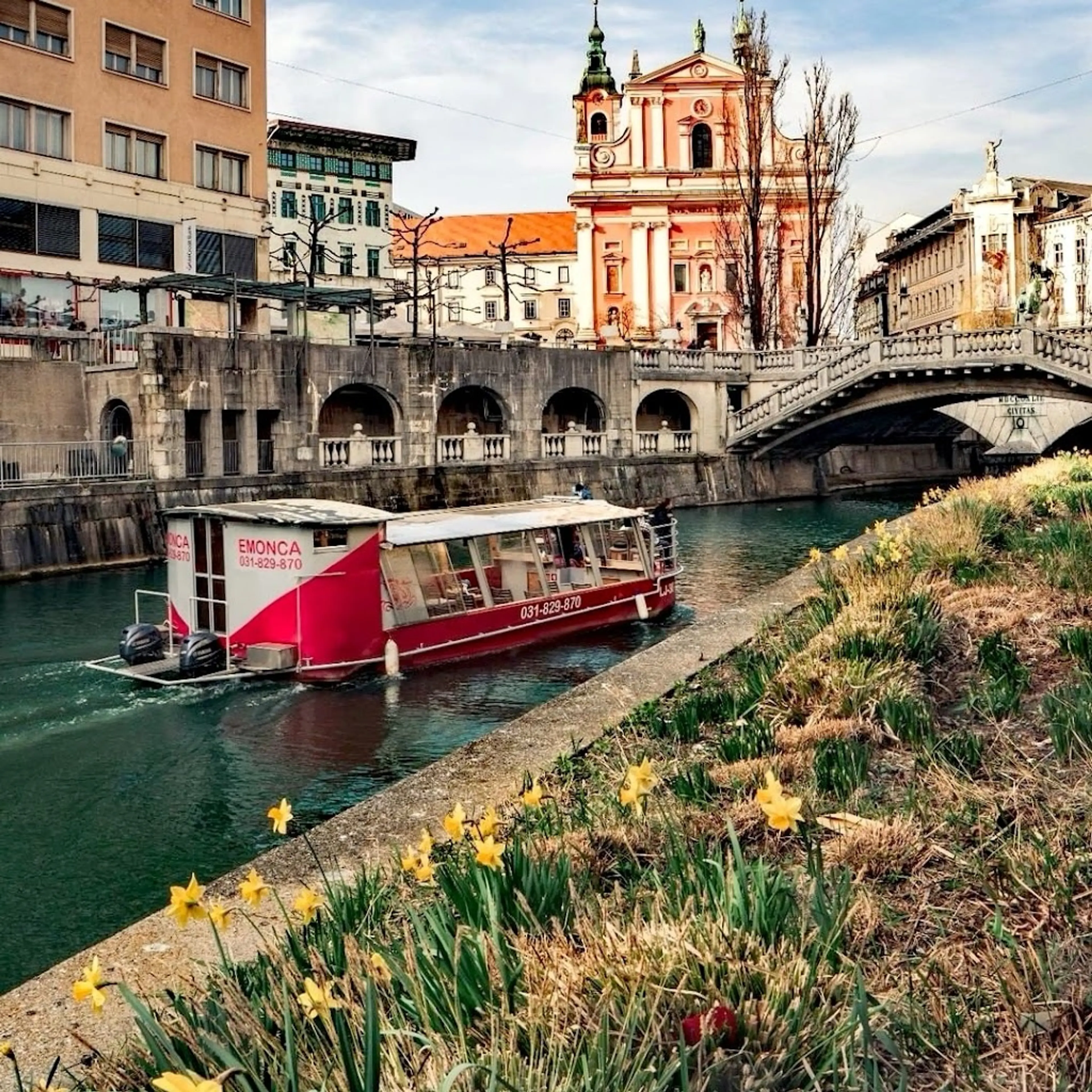 Ljubljanica River cruise