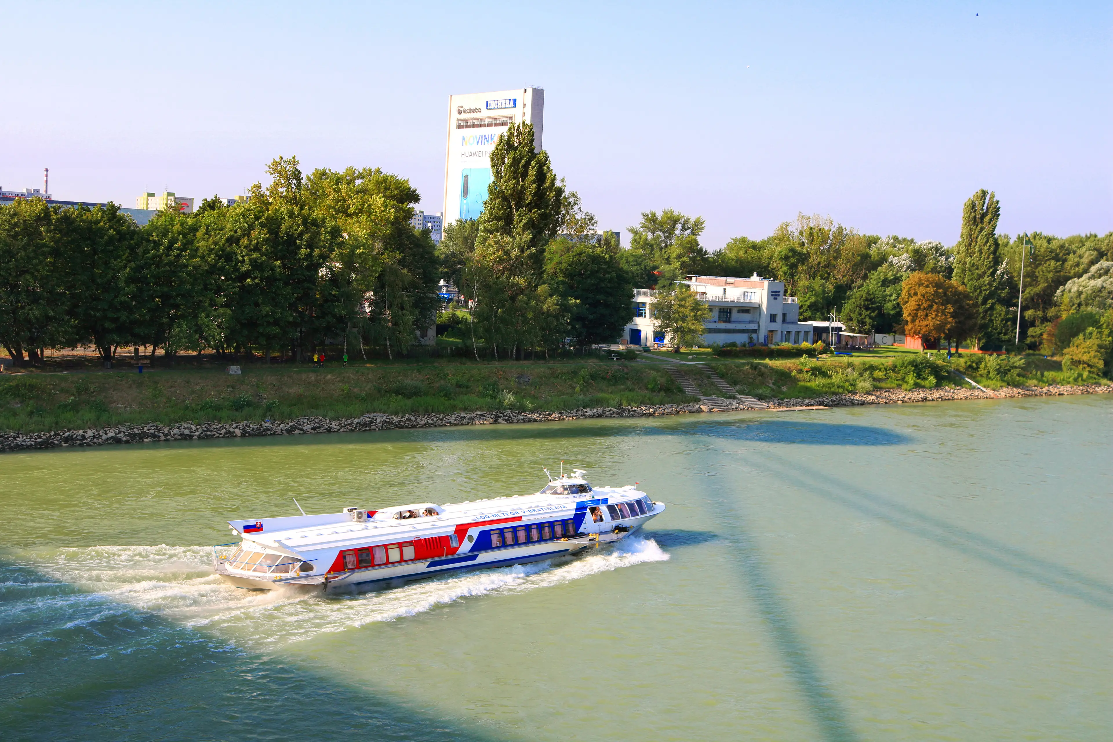 Boat tour on the Danube River