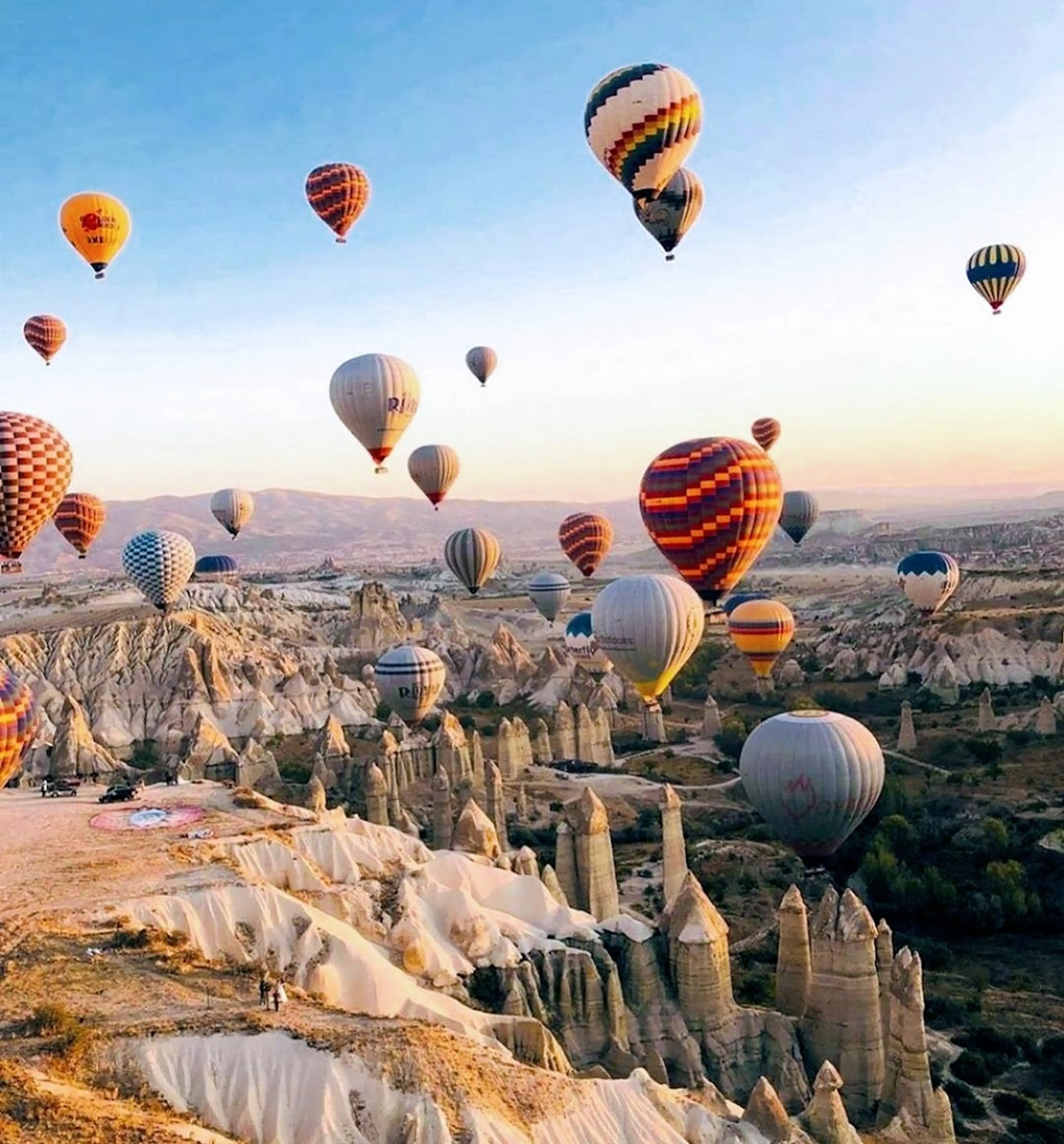 Hot air balloon ride