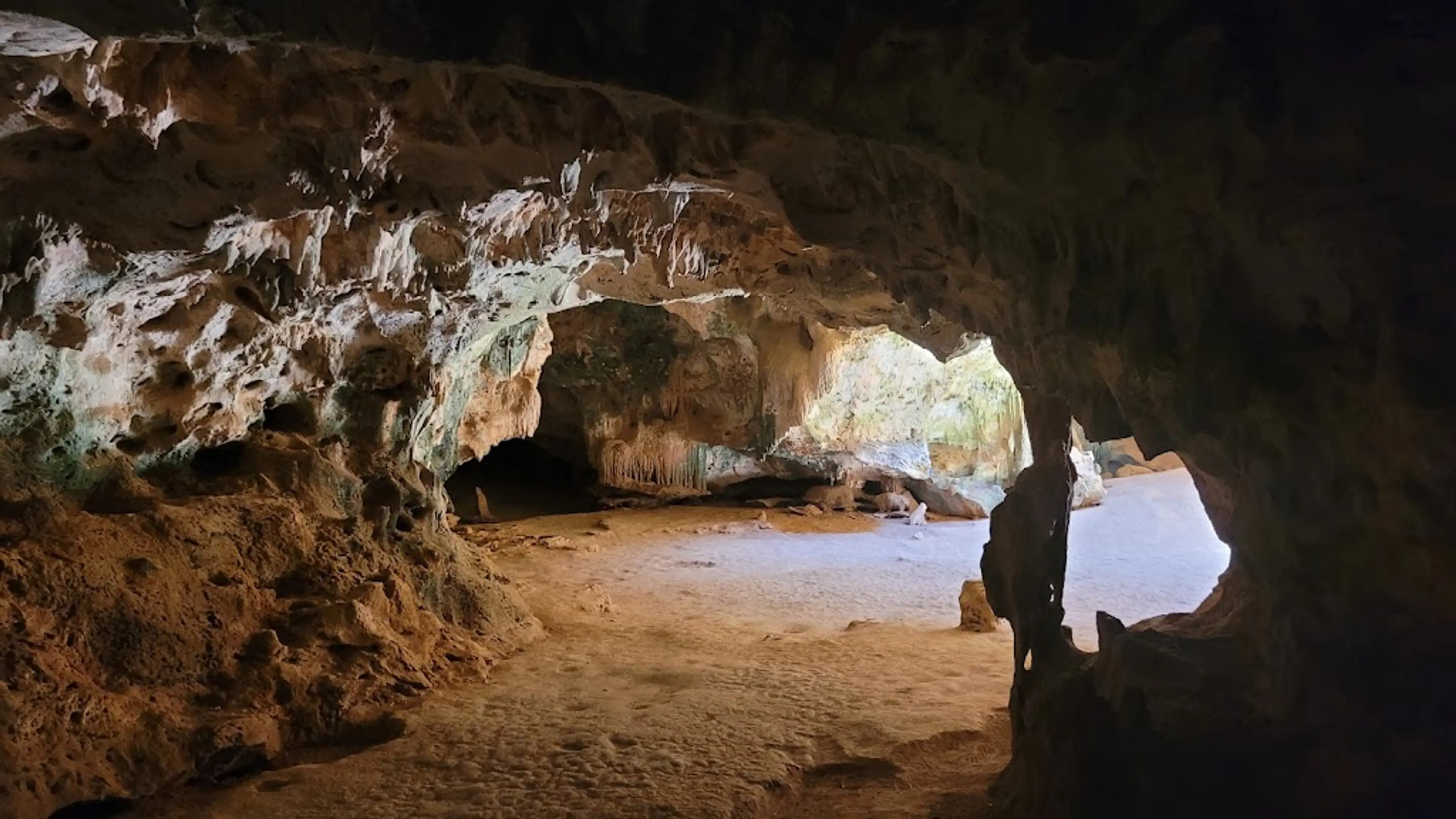 Caves in Arikok National Park