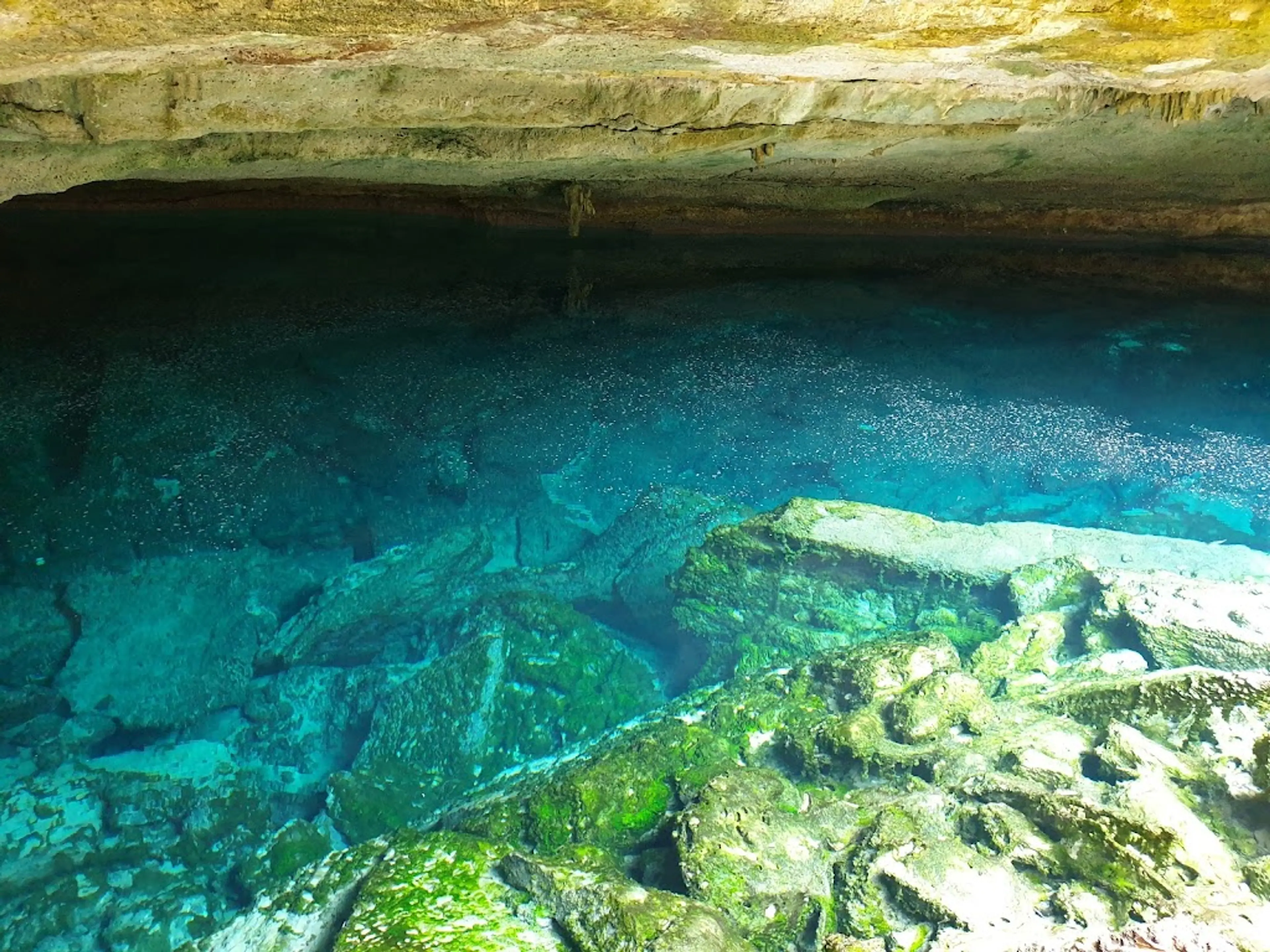 Underwater cave systems