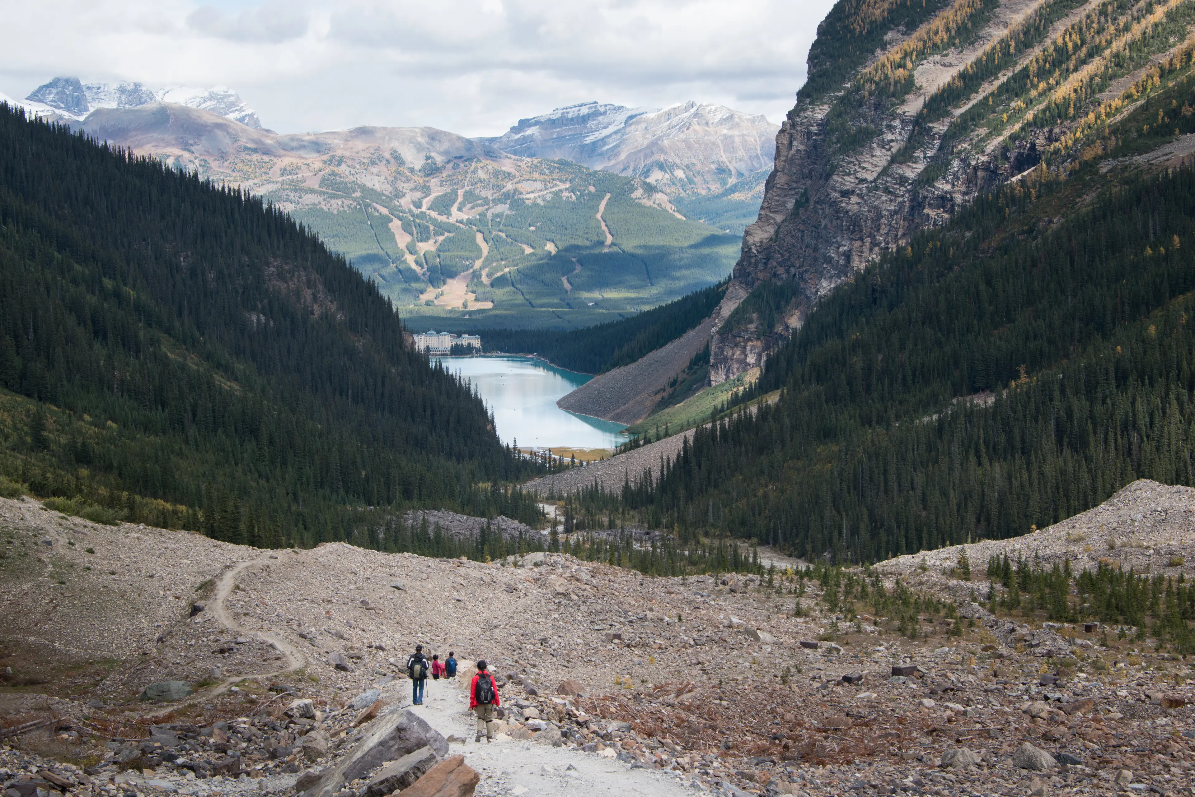 Plain of Six Glaciers