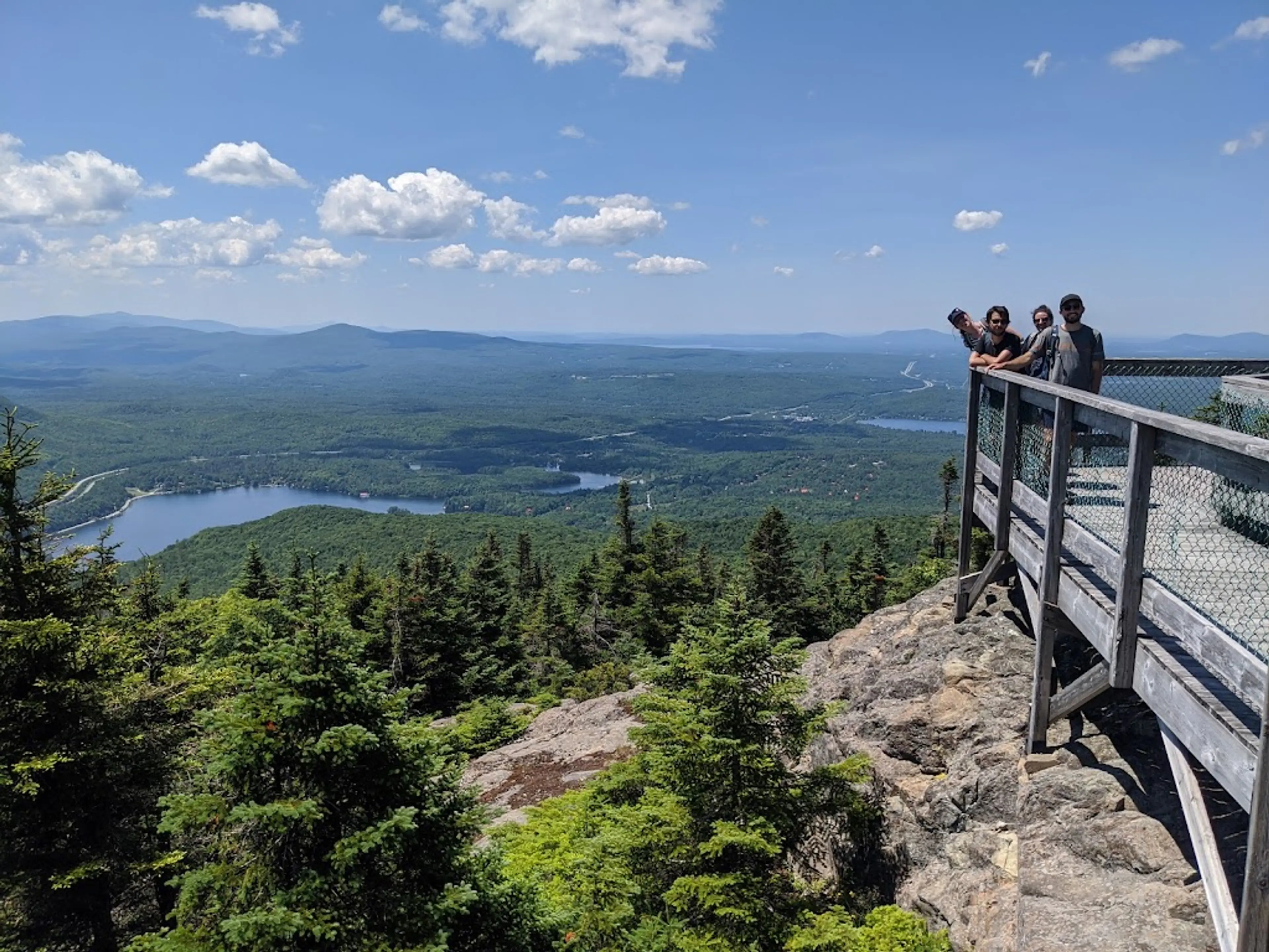 Hiking in national parks