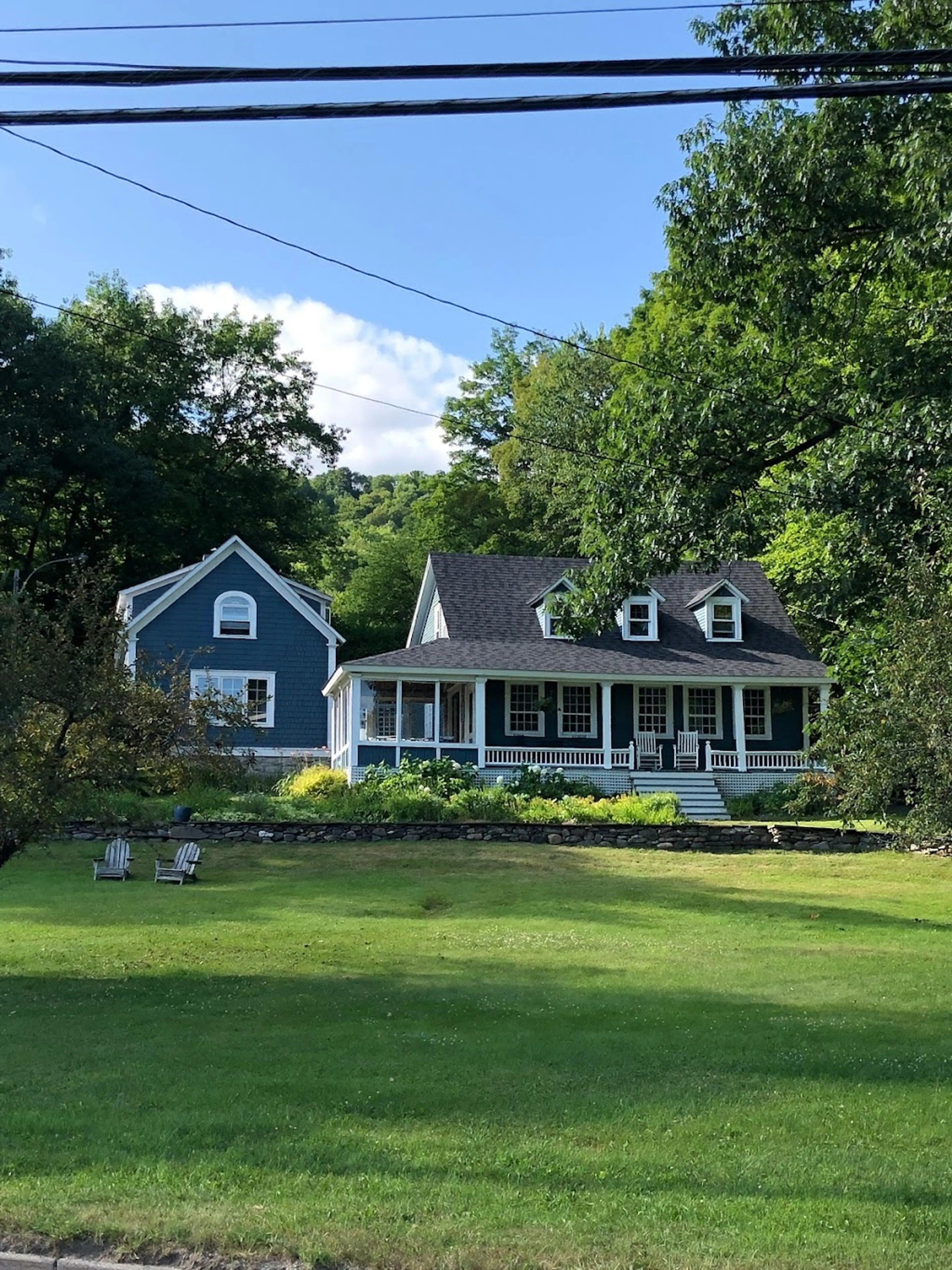 Victorian houses in North Hatley