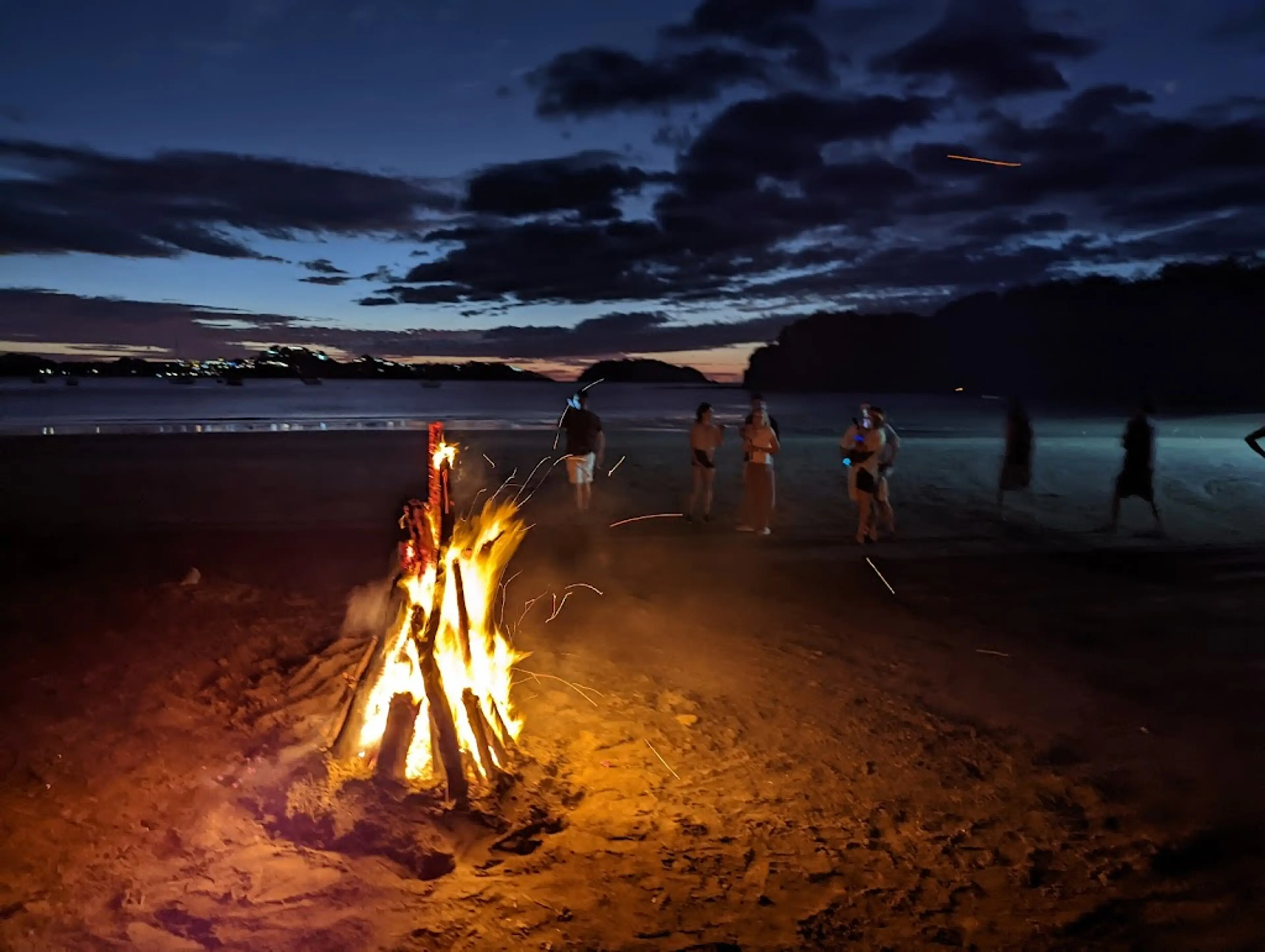 Beach Bonfire Party