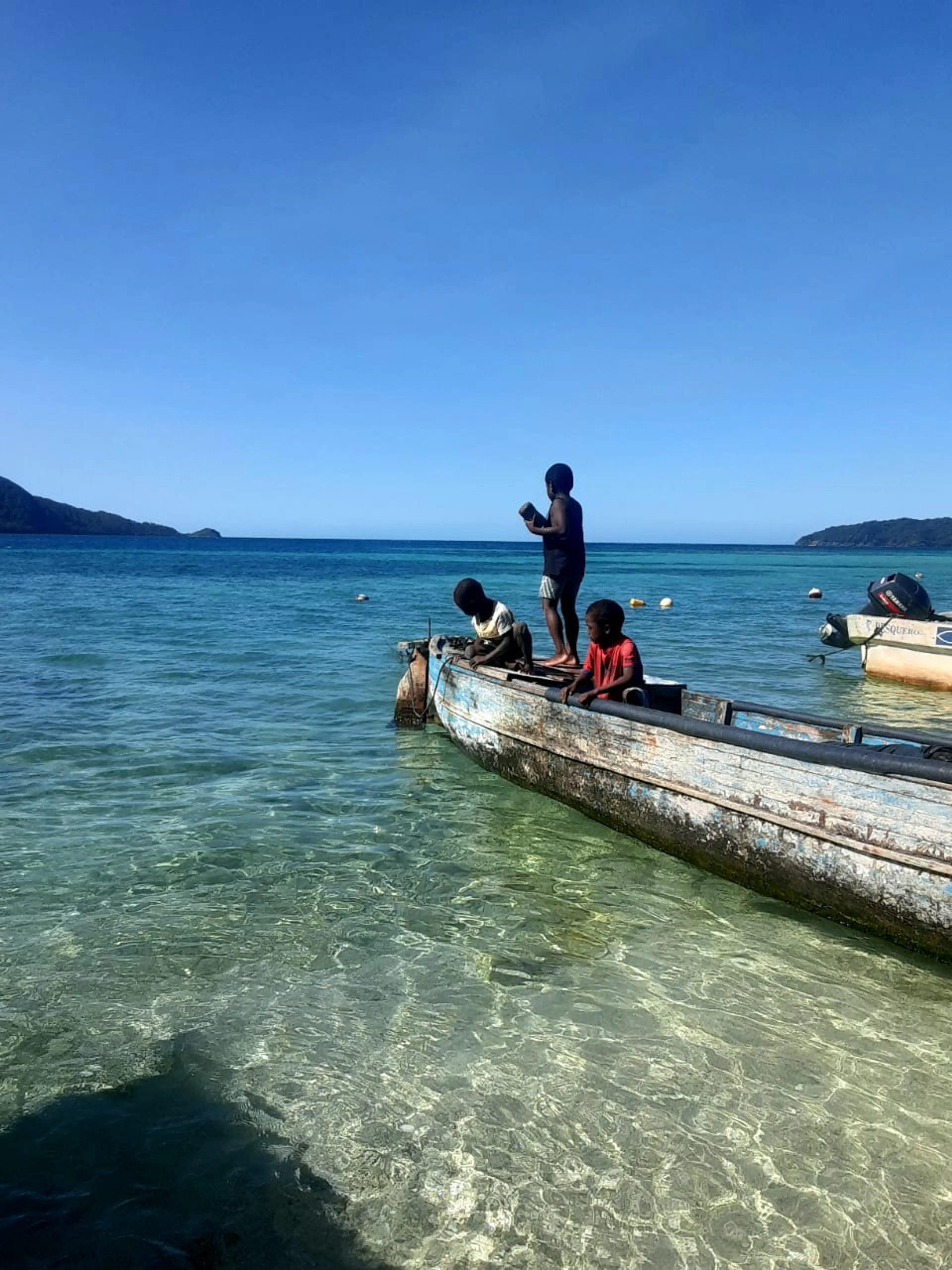 Kayaking around the archipelago
