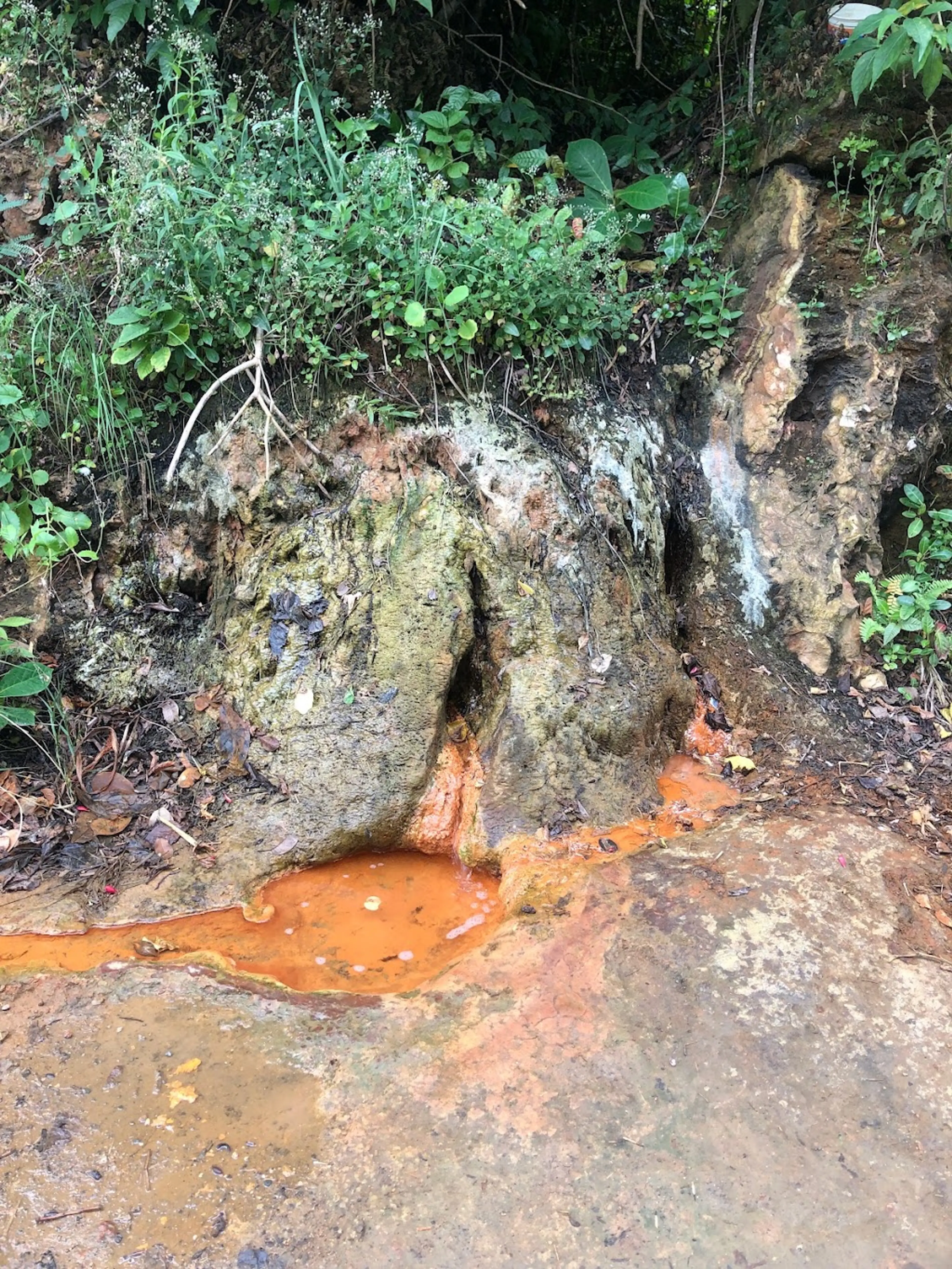 Natural hot spring