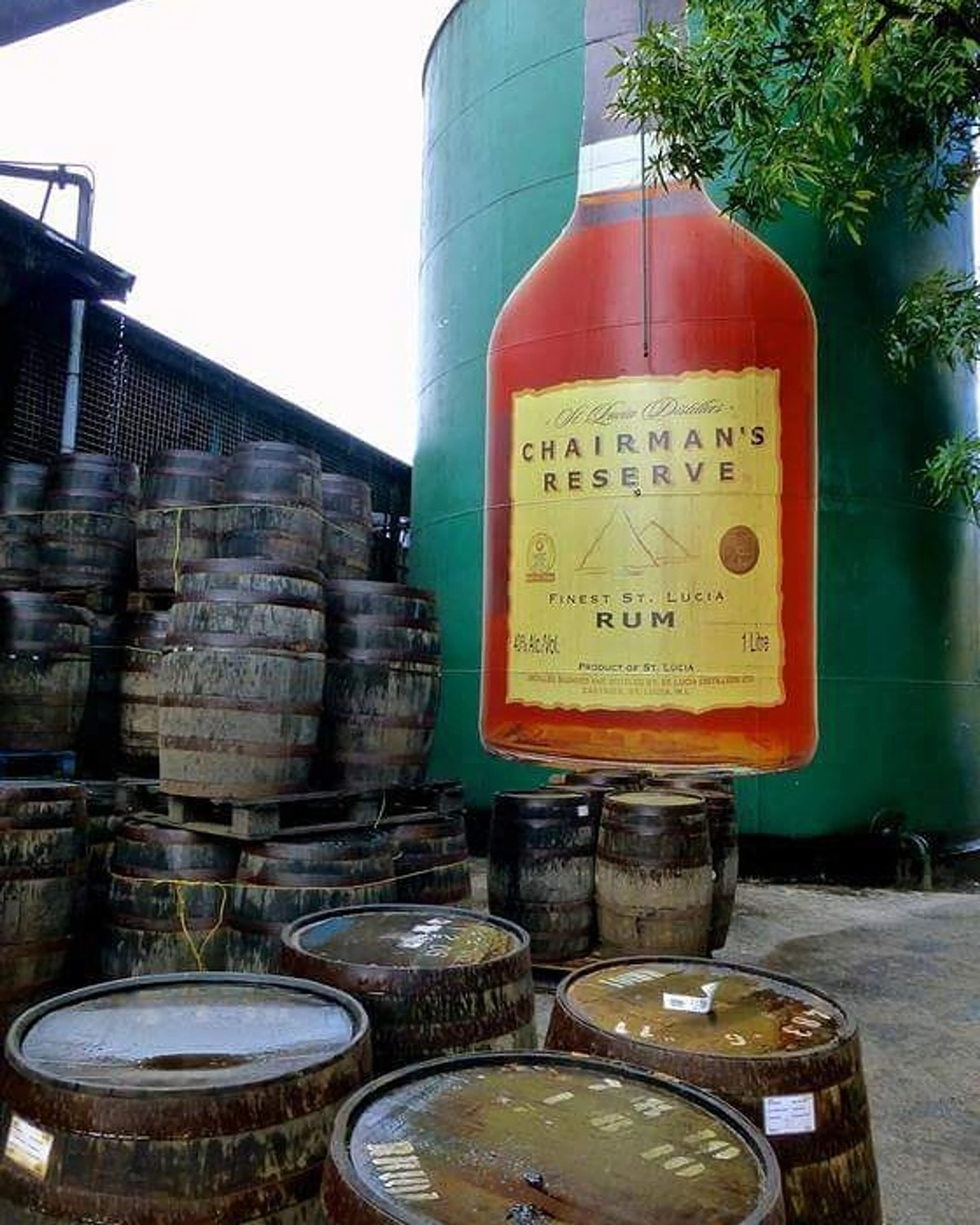 Rum distillery