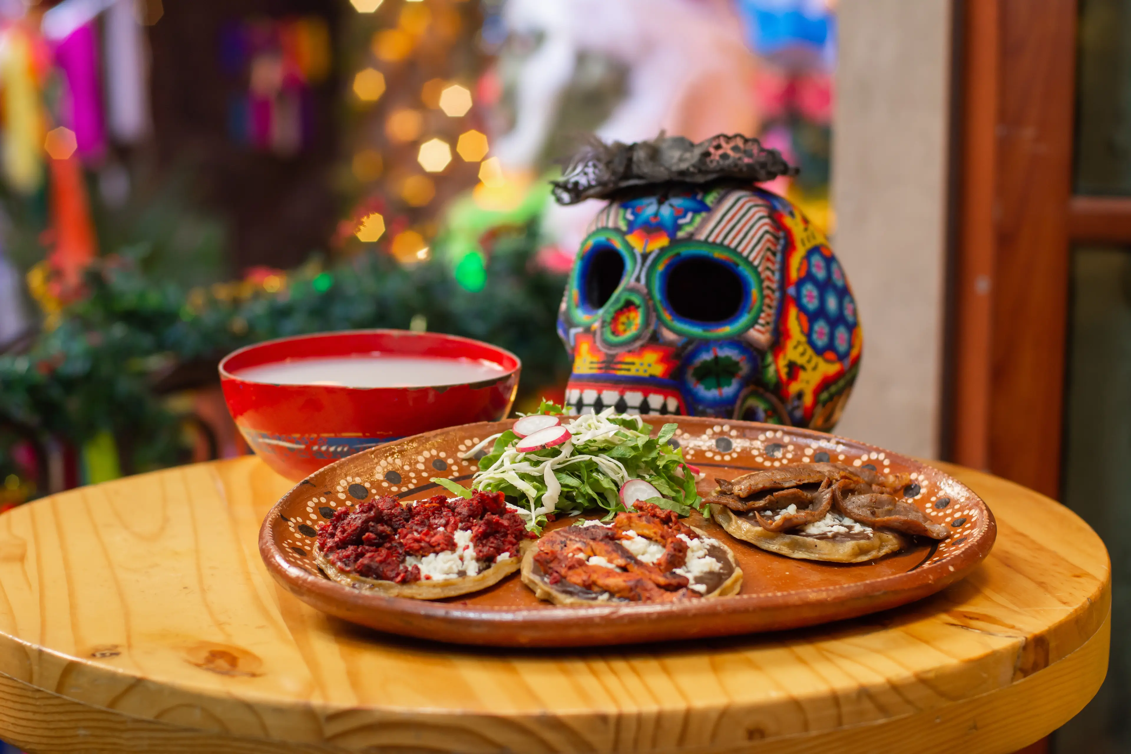 Traditional Oaxacan Meal