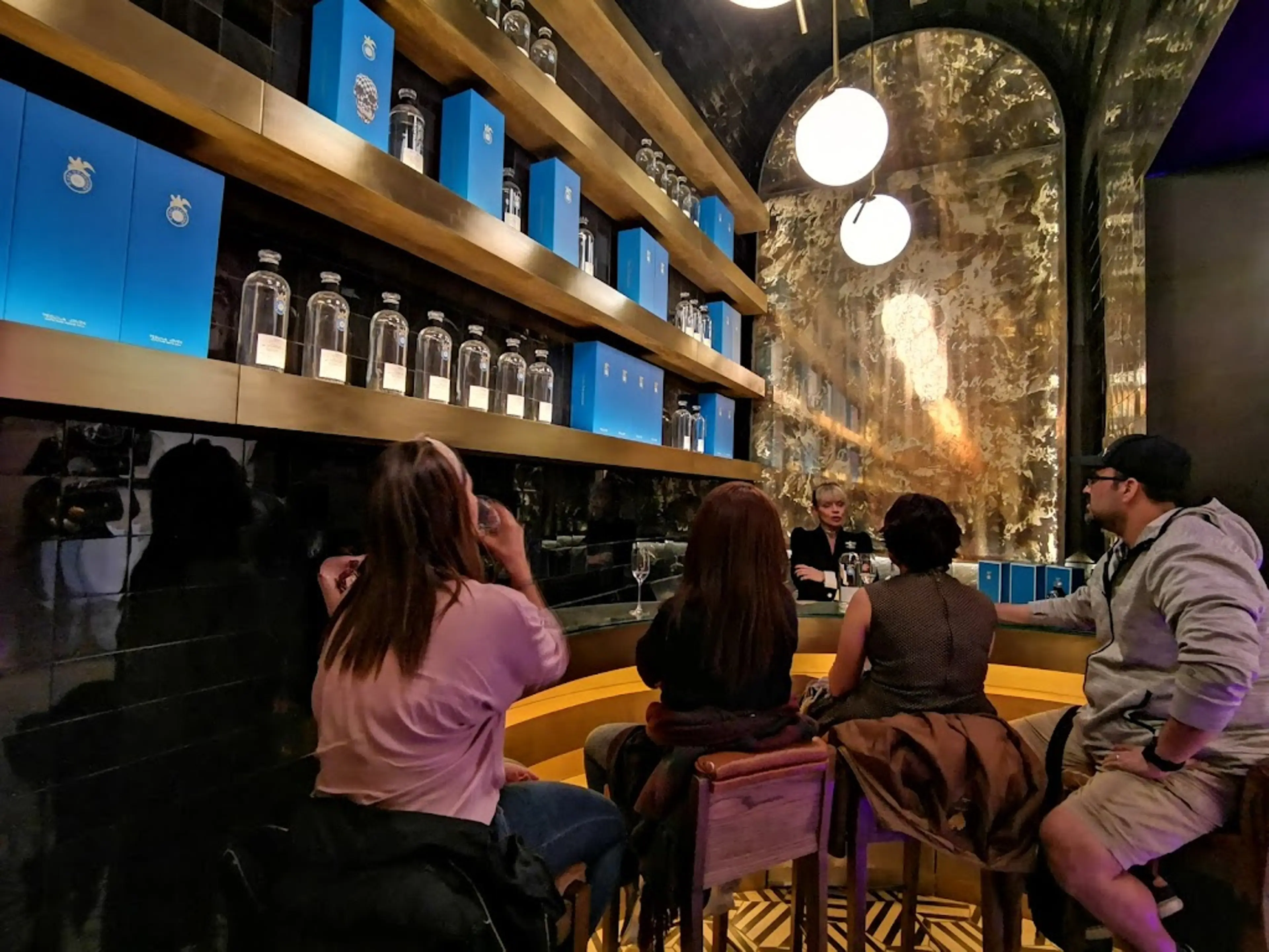 Tequila tasting room