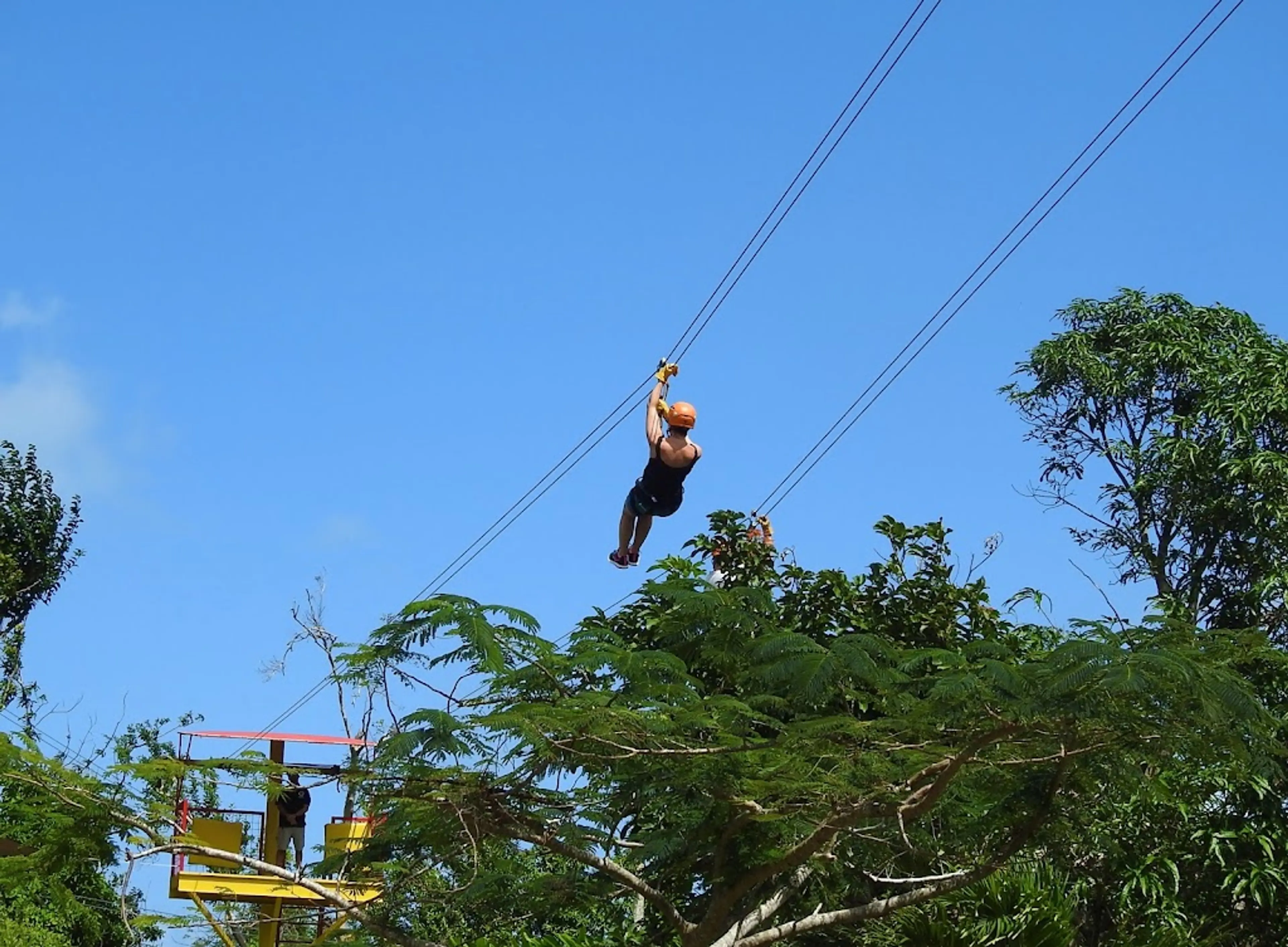 Zip-lining adventure