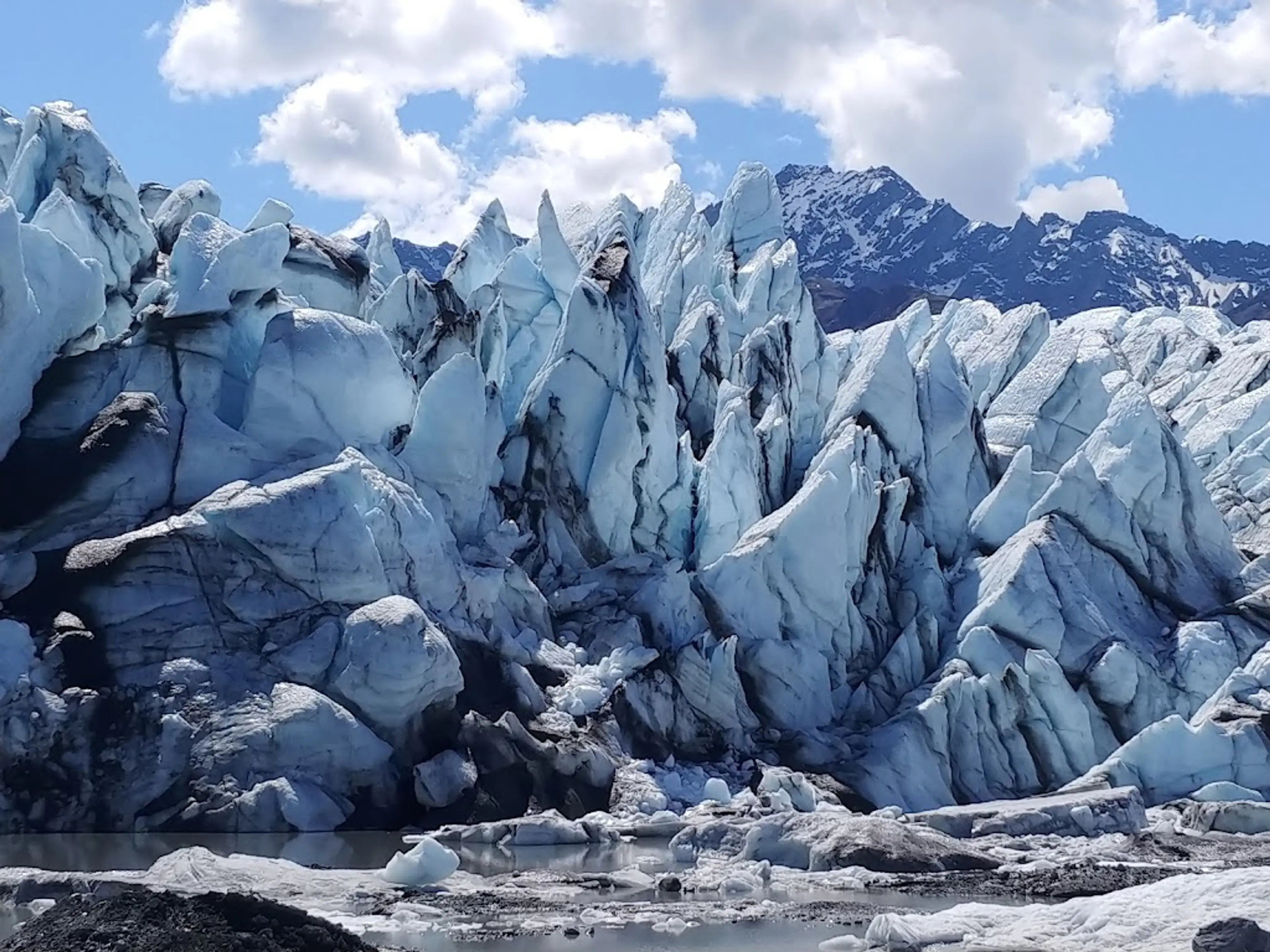 Guided glacier hike