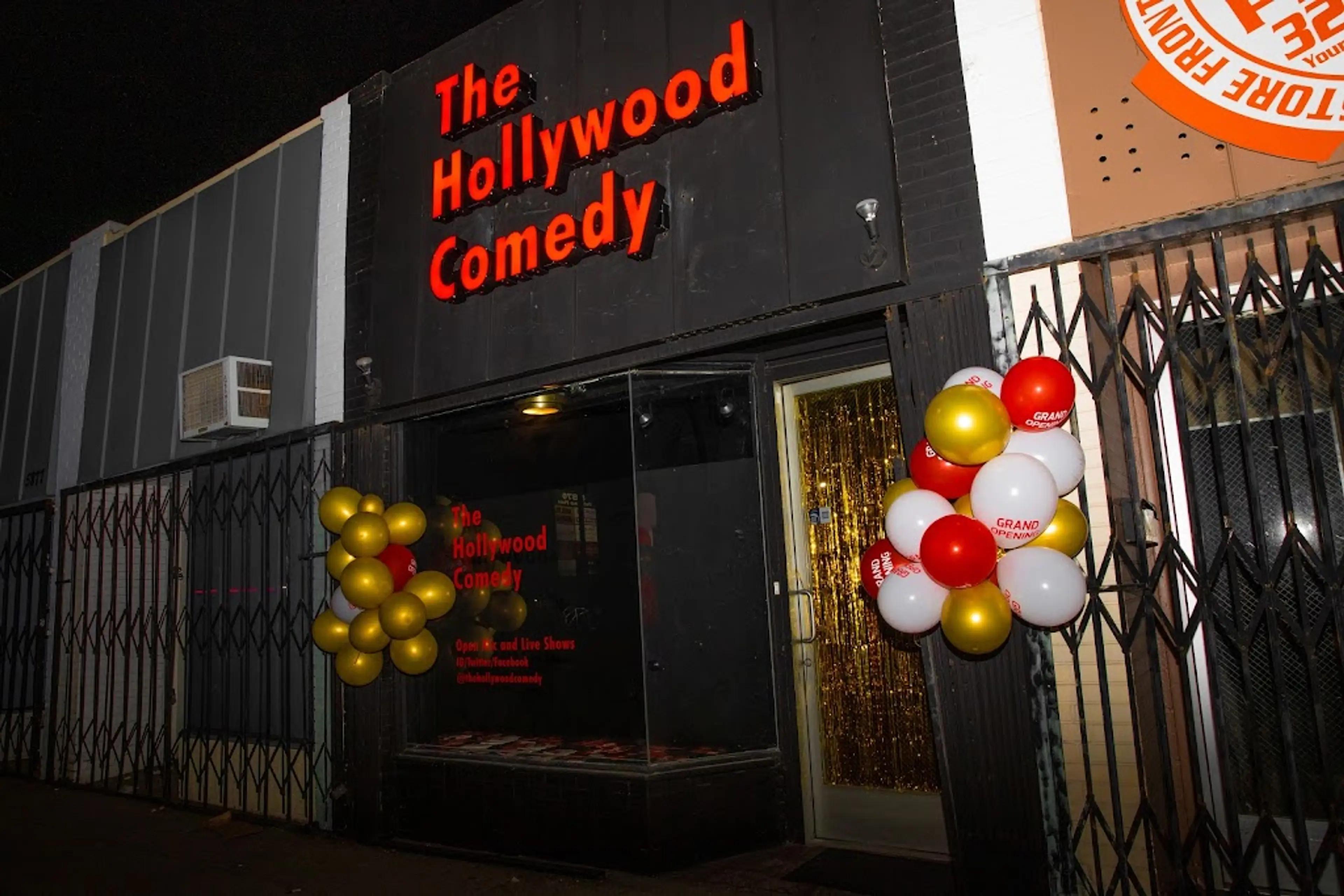 Comedy club in Hollywood