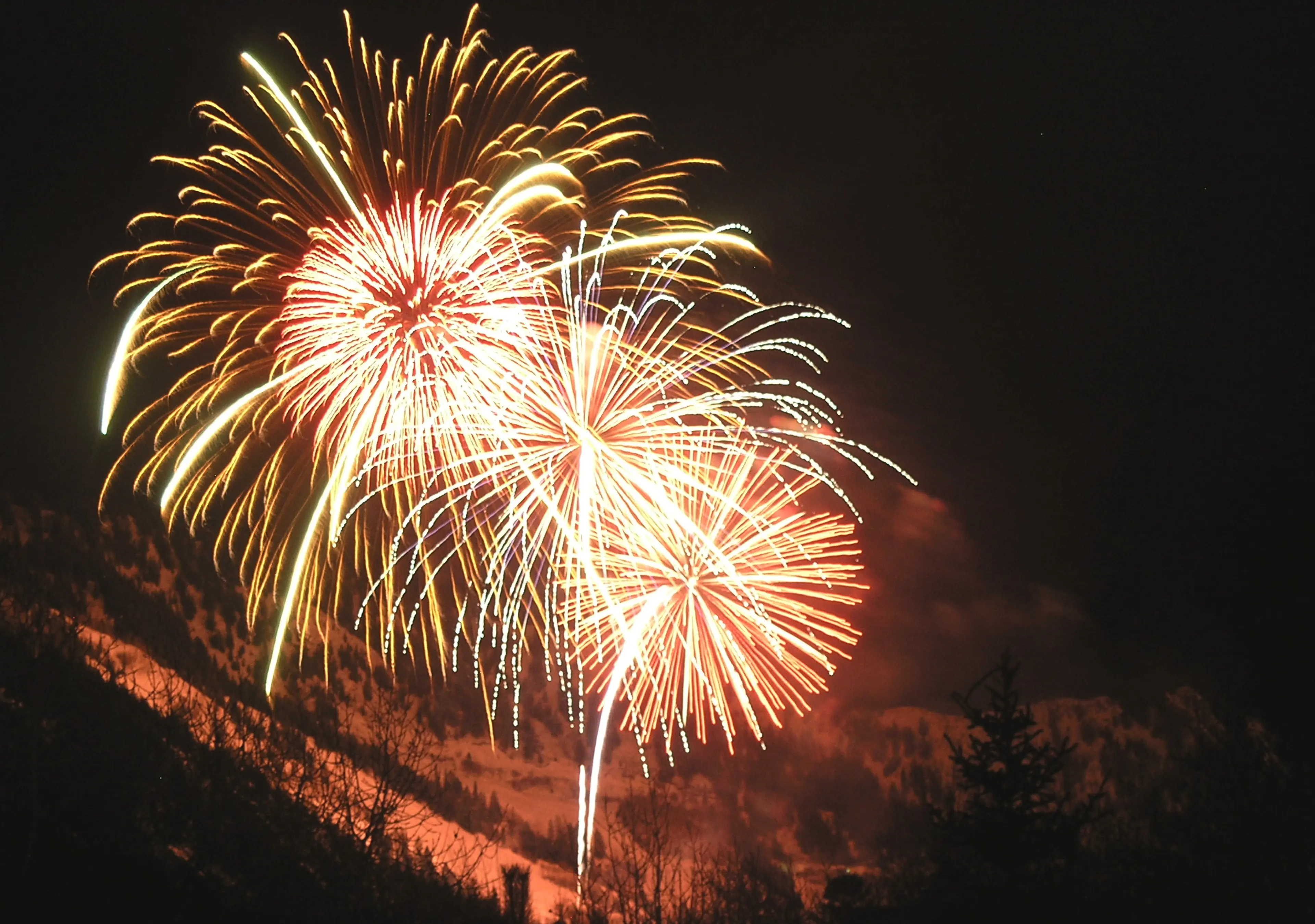 Aspen Mountain New Year's Eve Fireworks