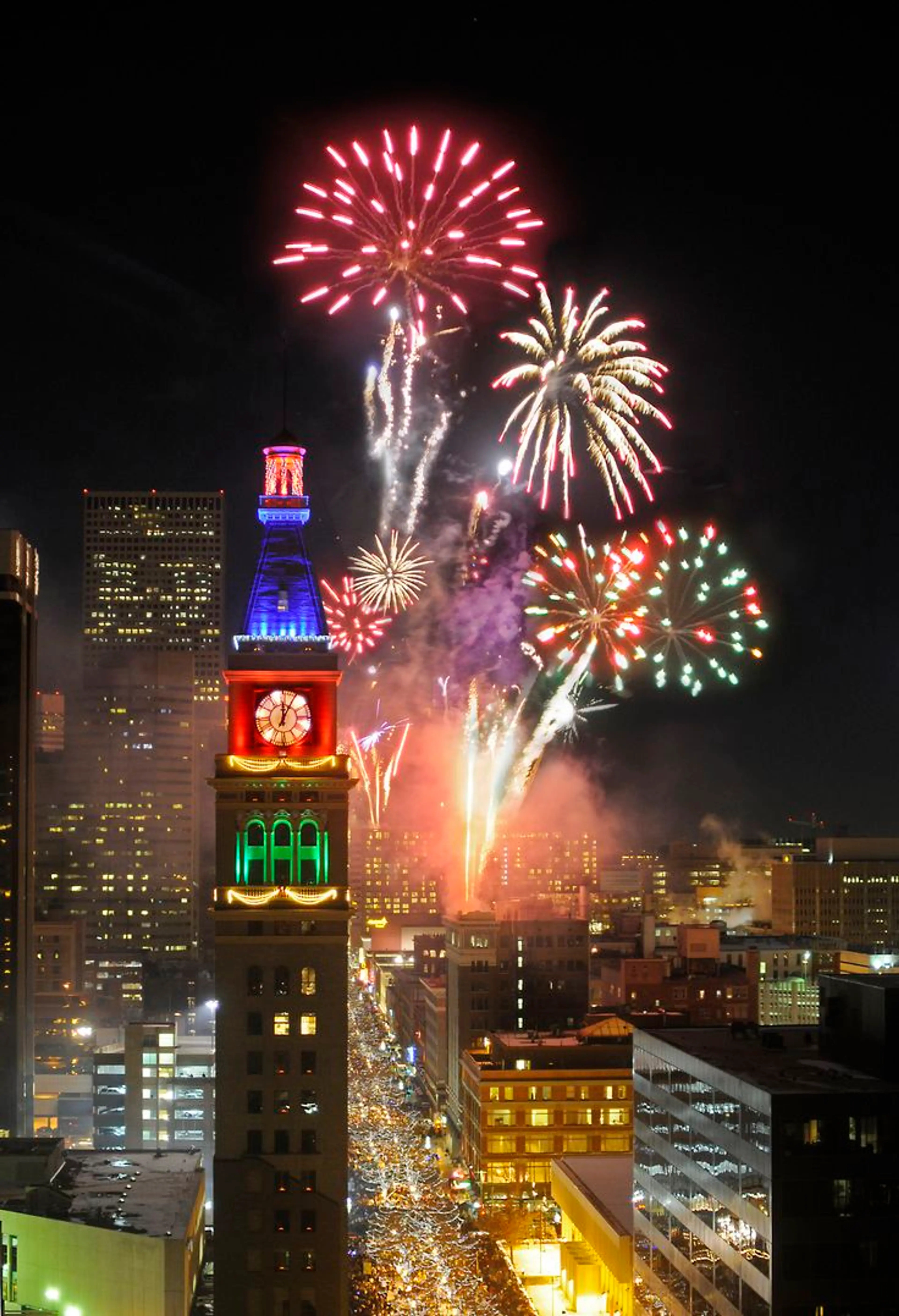 Denver New Year's Eve Fireworks