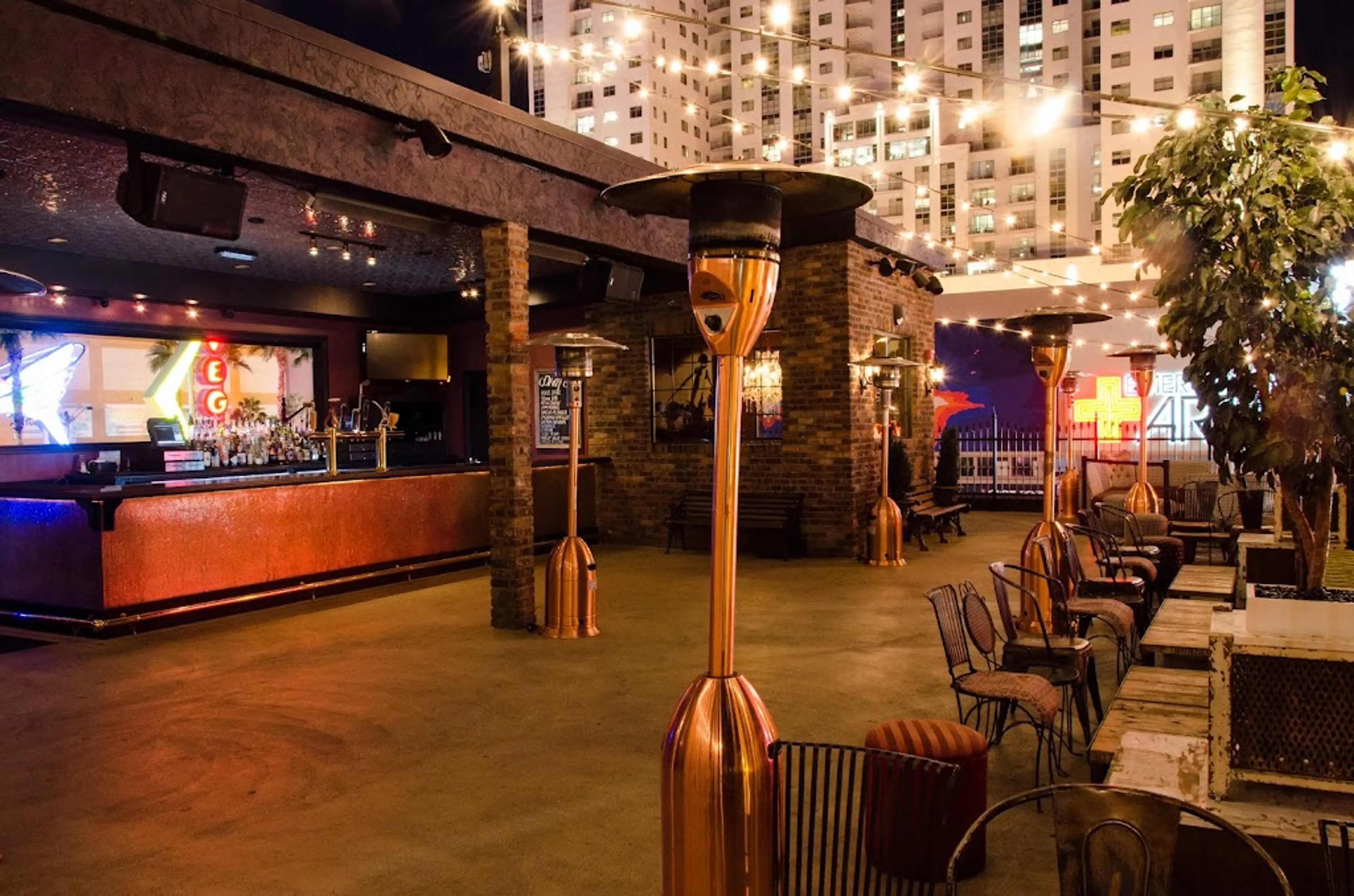Rooftop Lounge or Entertainment Venues
