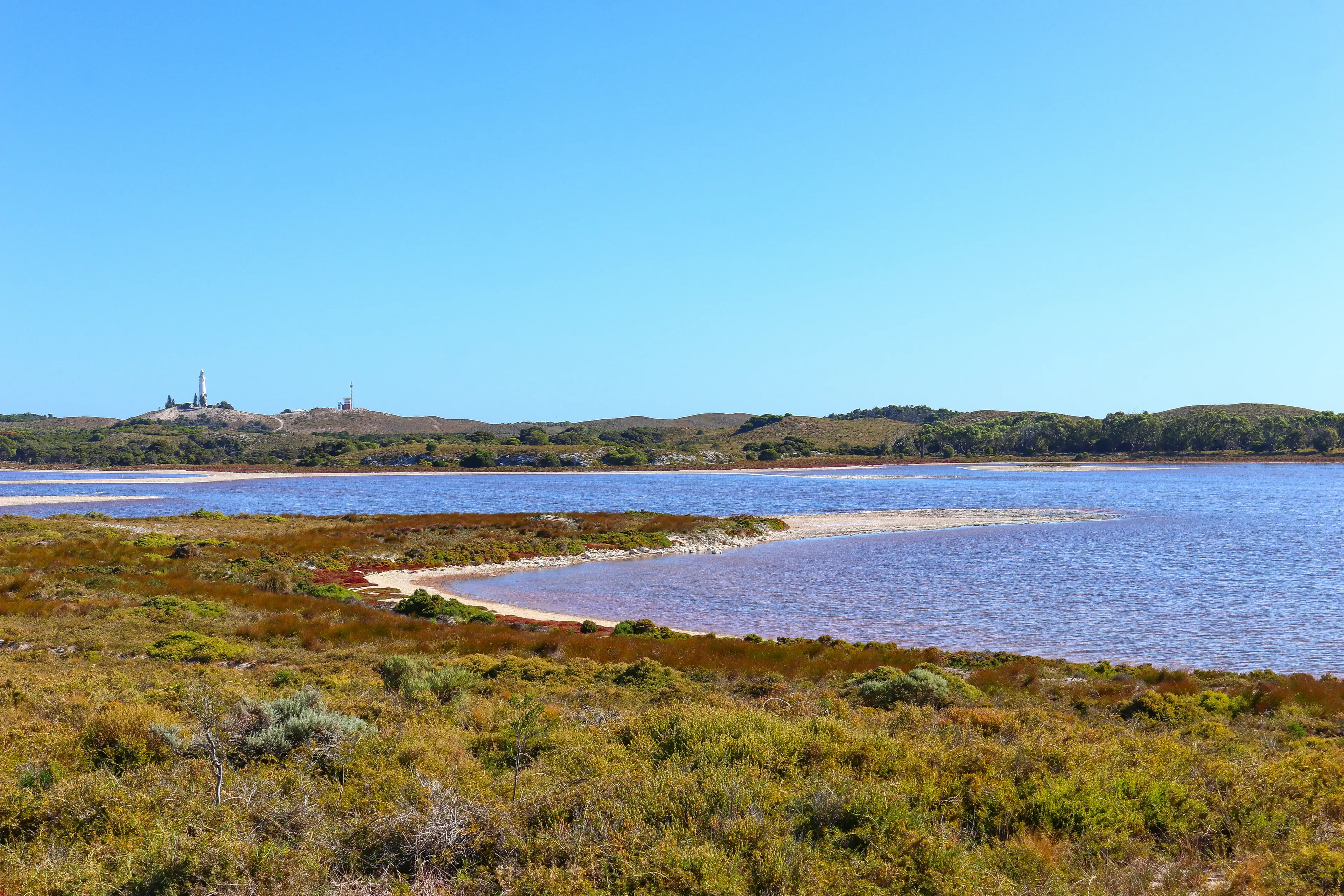 Rottnest Island Salt Lakes