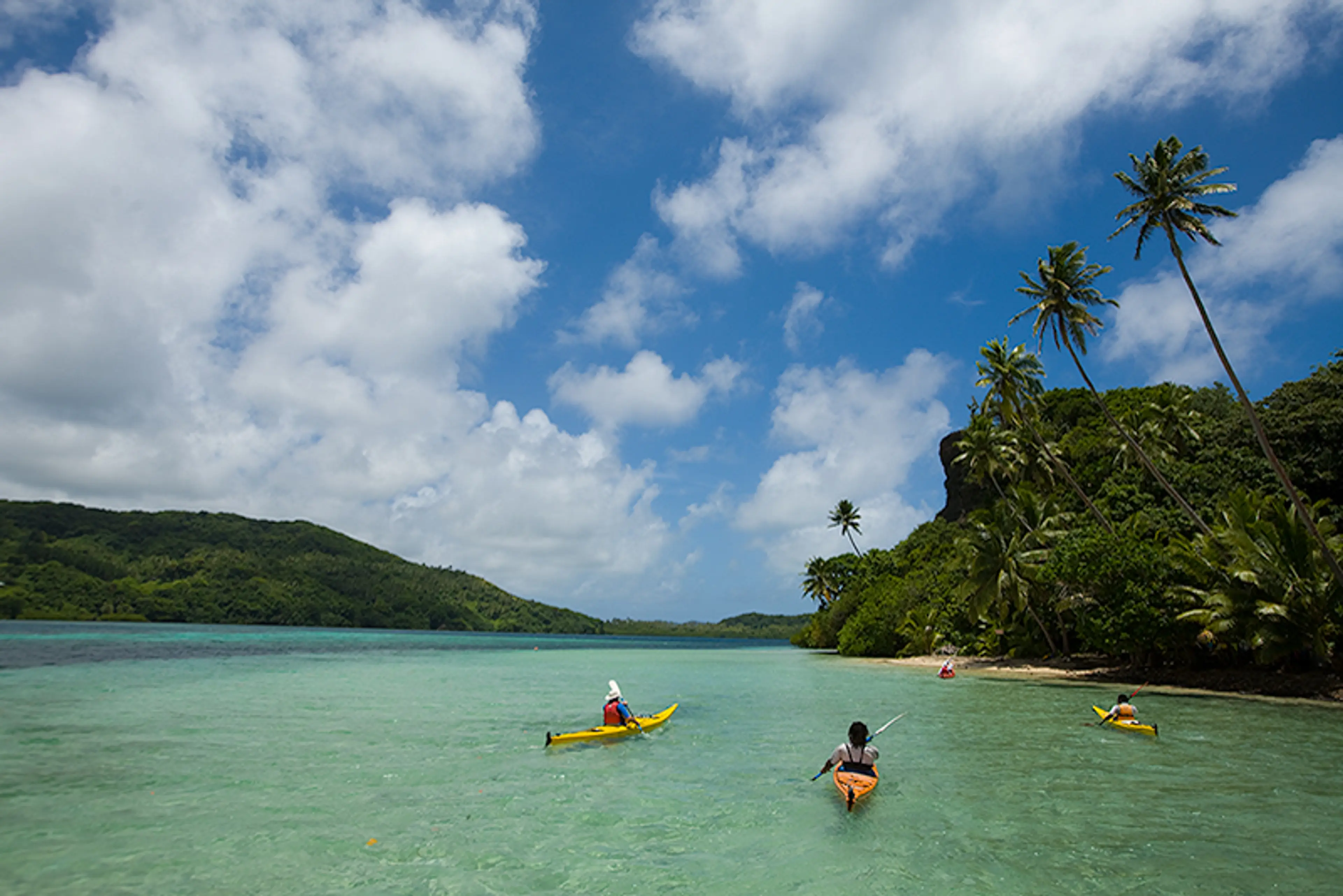 Sea kayaking