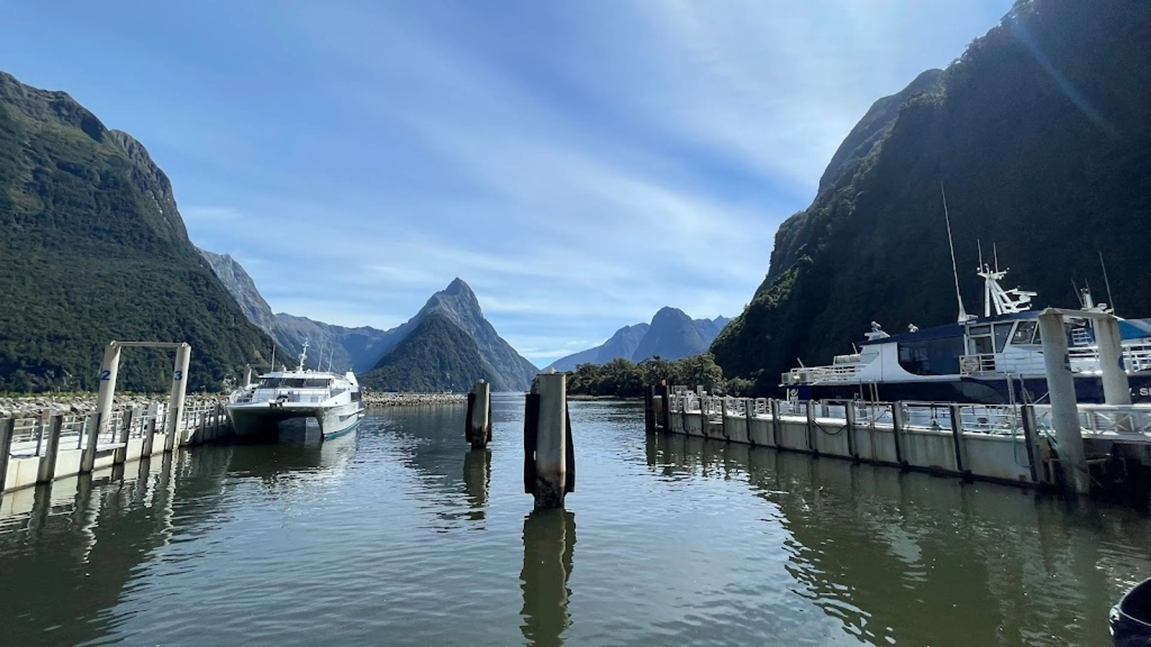 Boat tour of Milford Sound