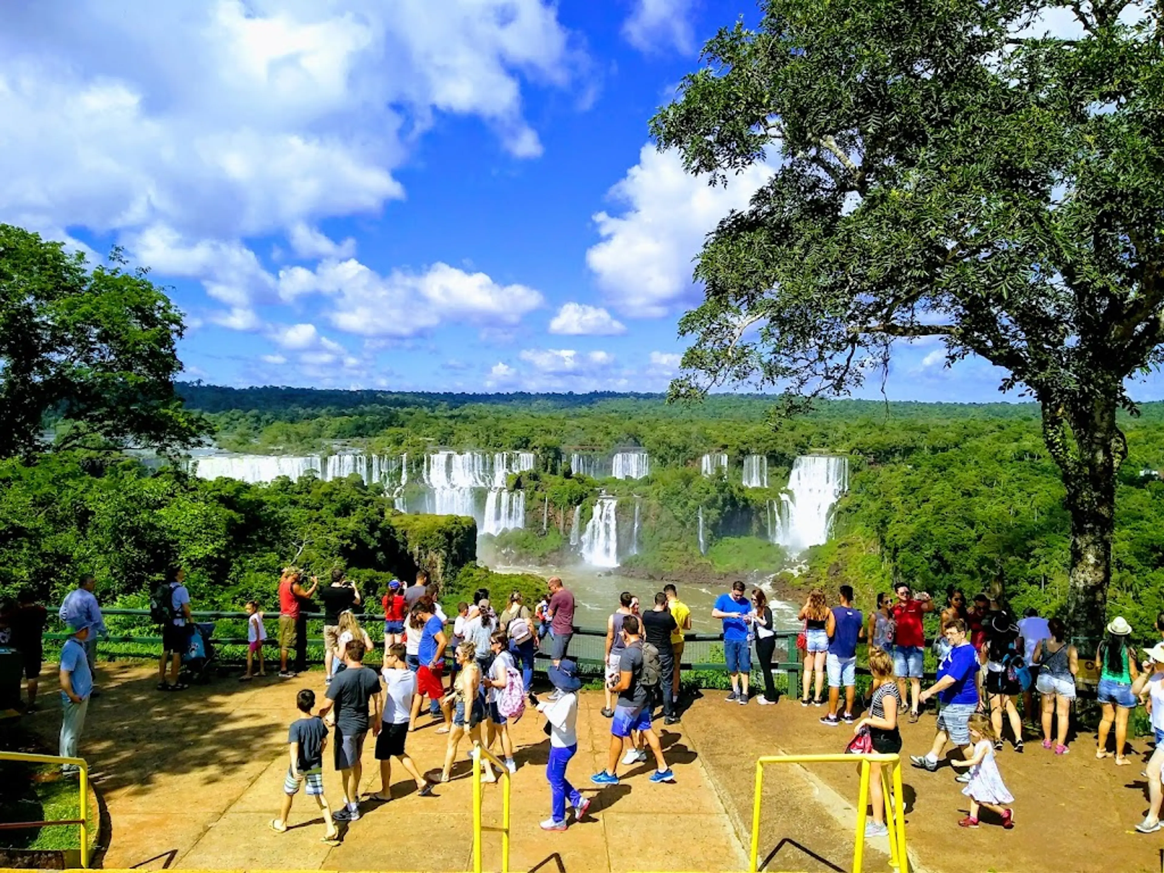 Picnic at Iguazu Falls