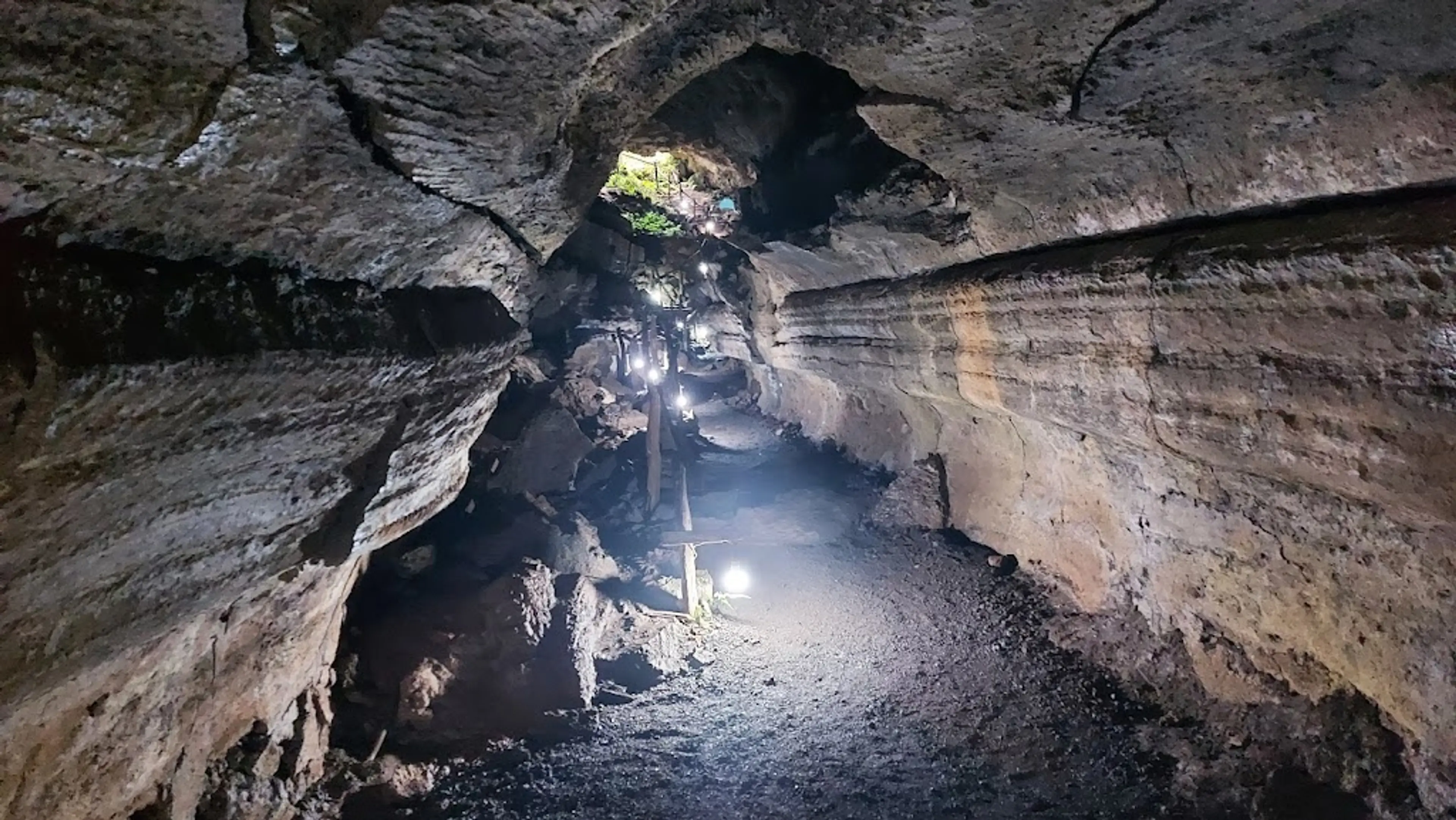 Lava tunnels of Santa Cruz Island