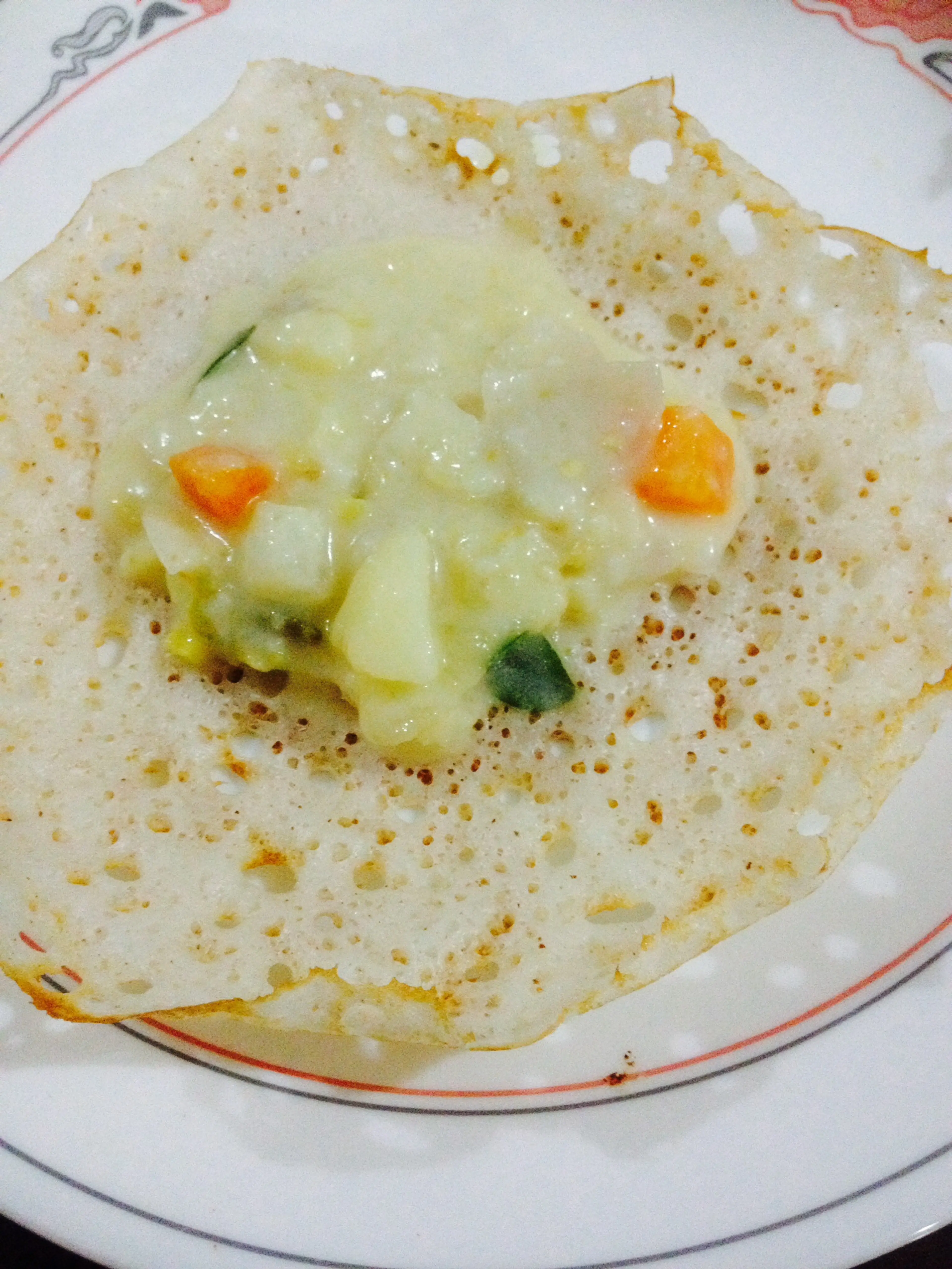 Appam with Stew