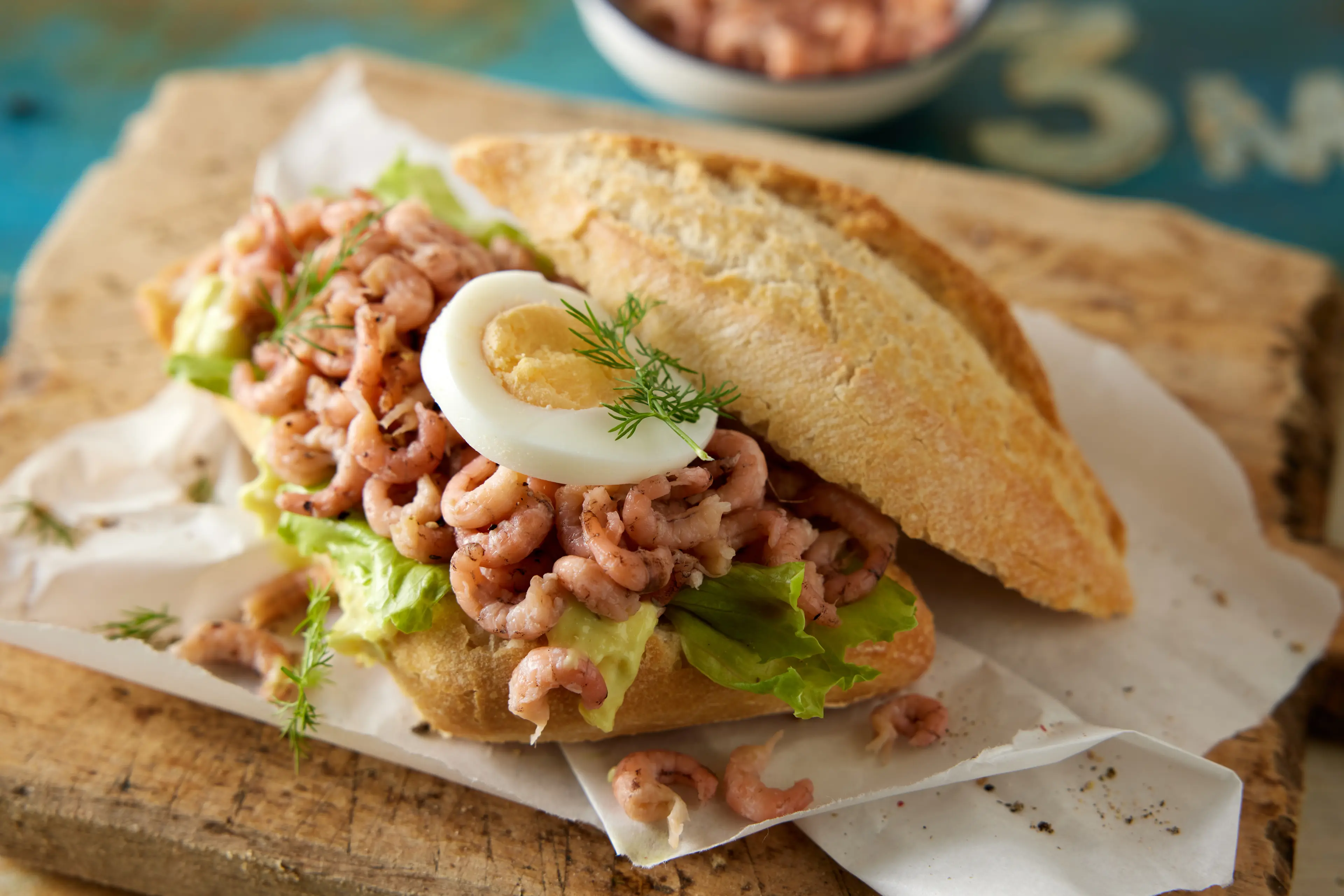 Krabbenbrötchen