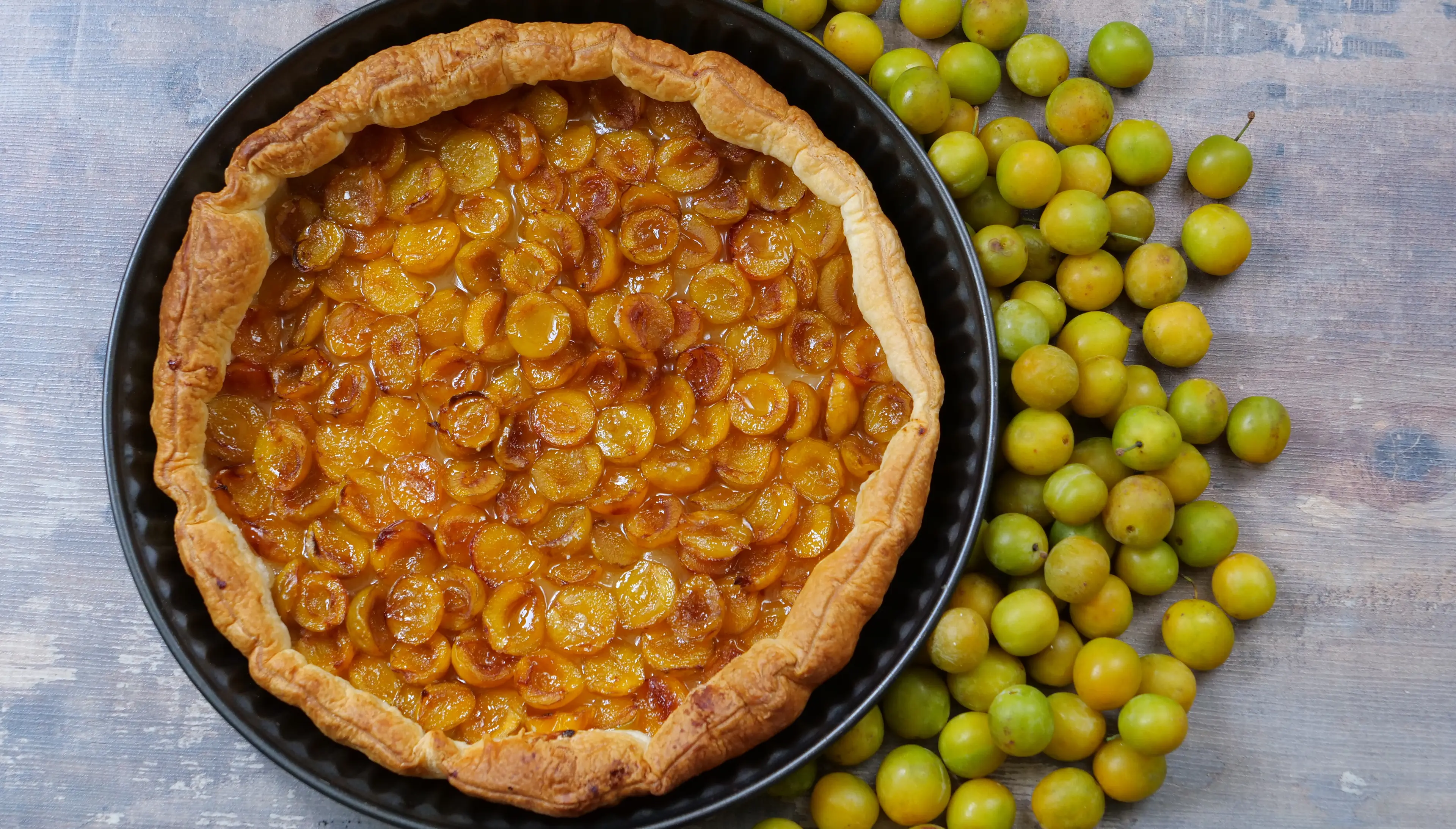 Mirabelle Plum Tart