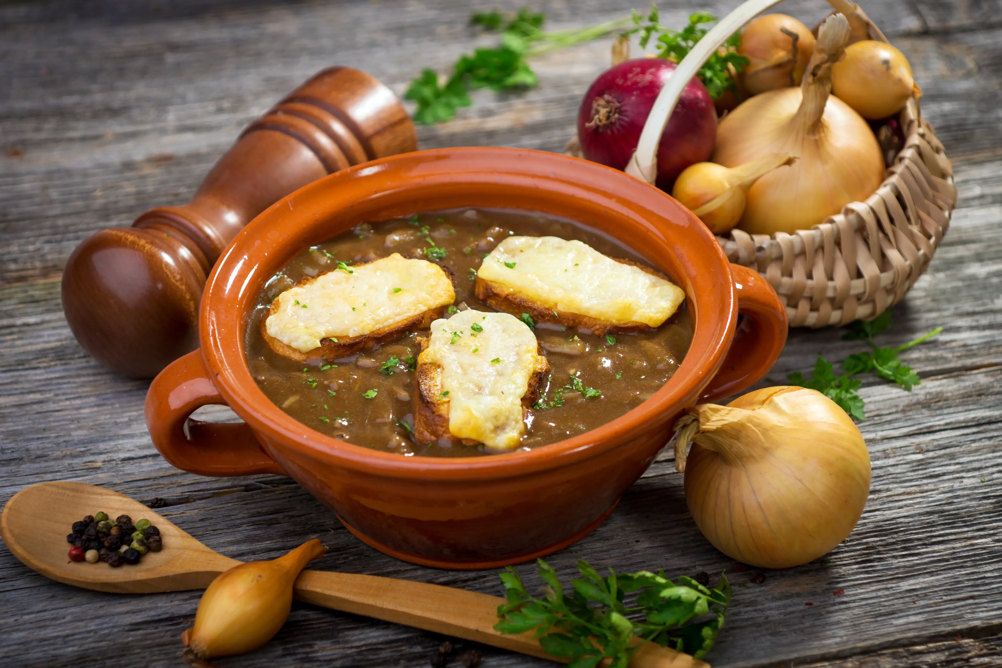 Soupe à l'oignon