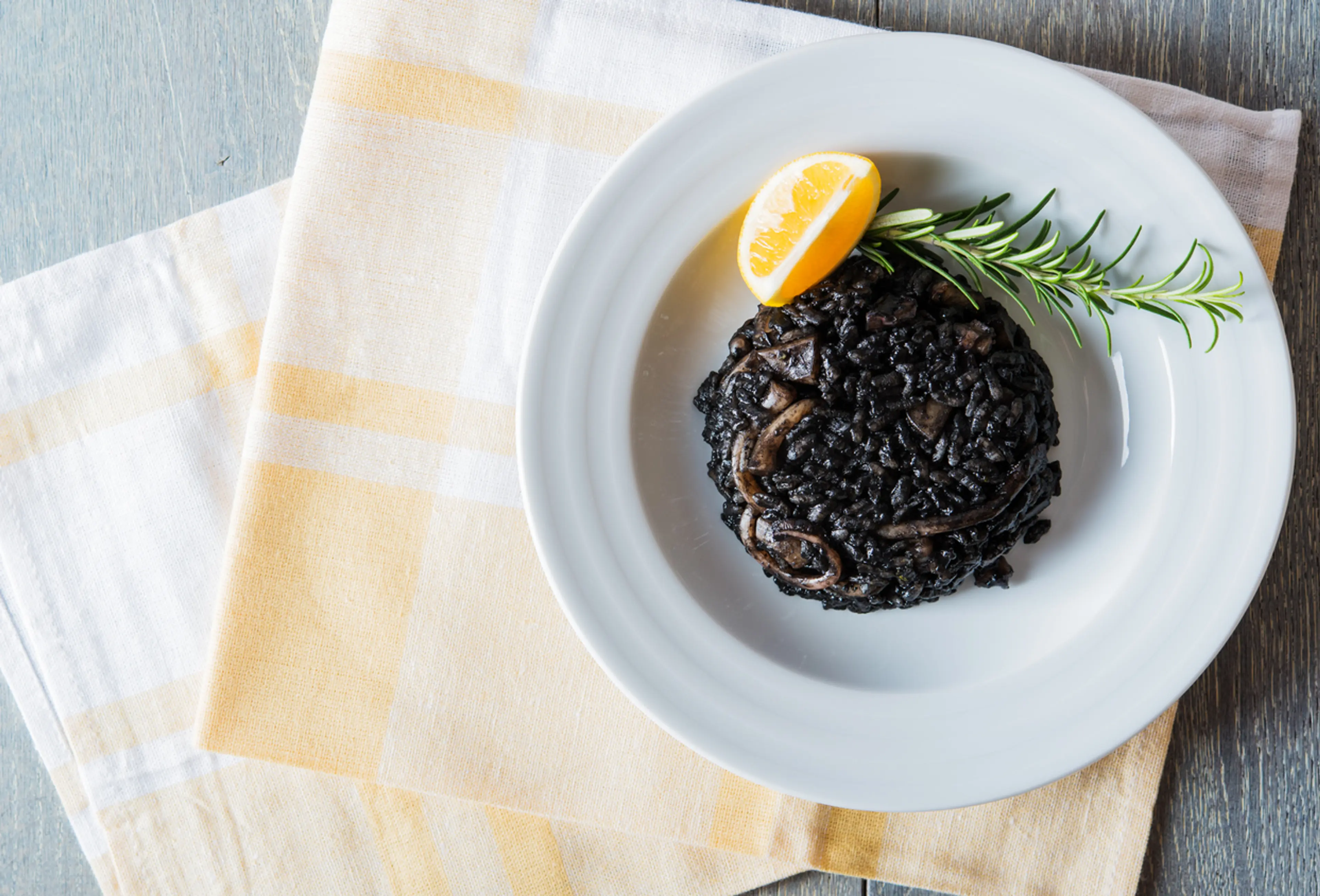 Risotto al nero di seppia