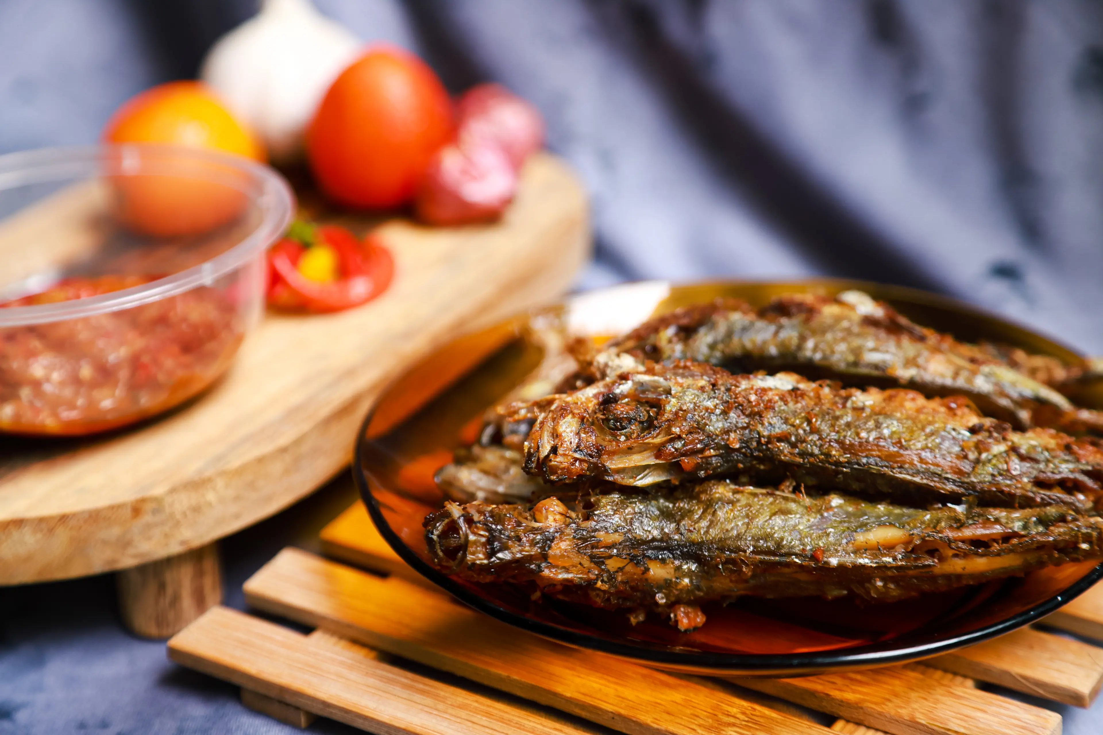 Chicharros com Molho de Vilão