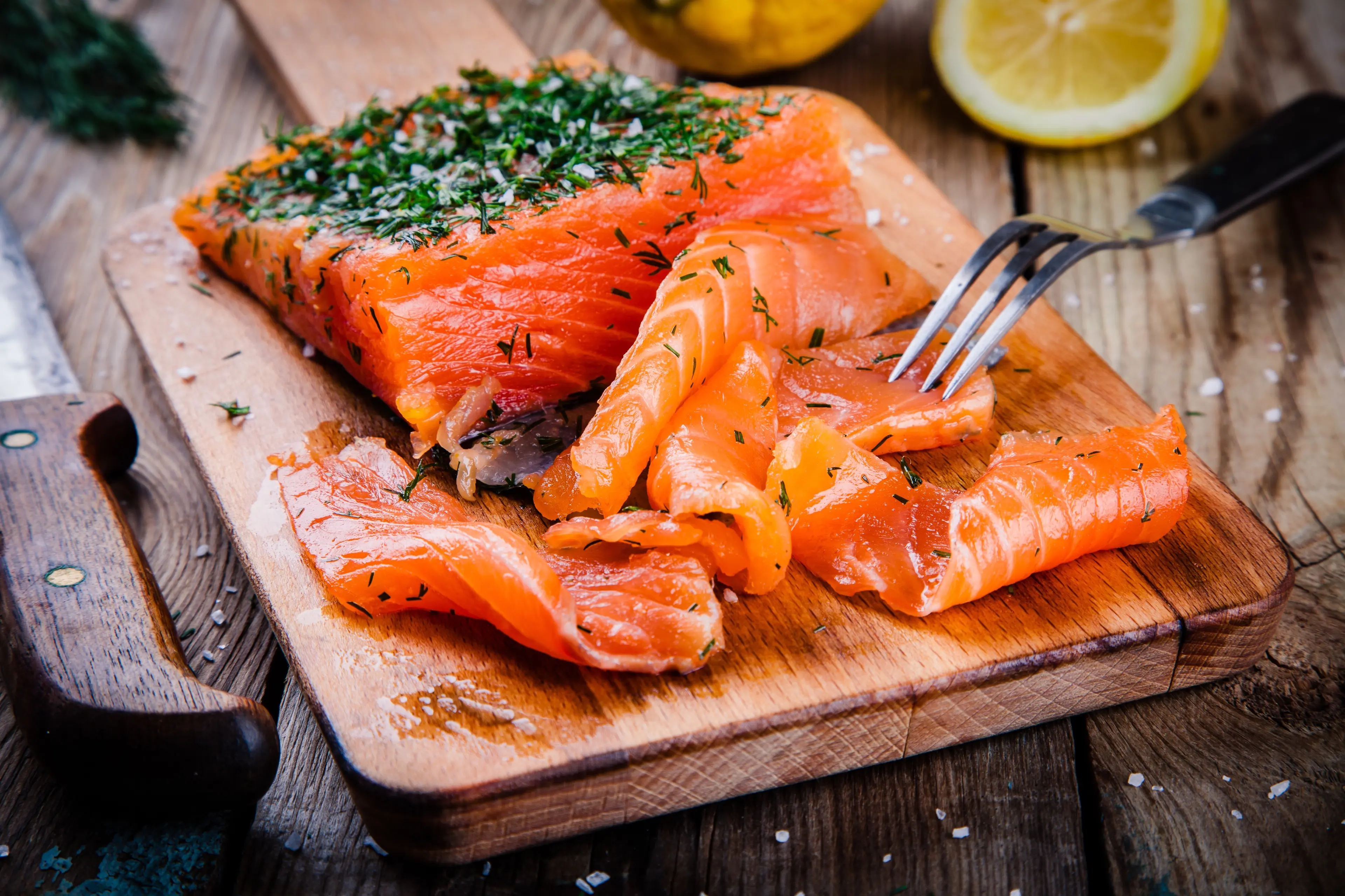 Gravad lax