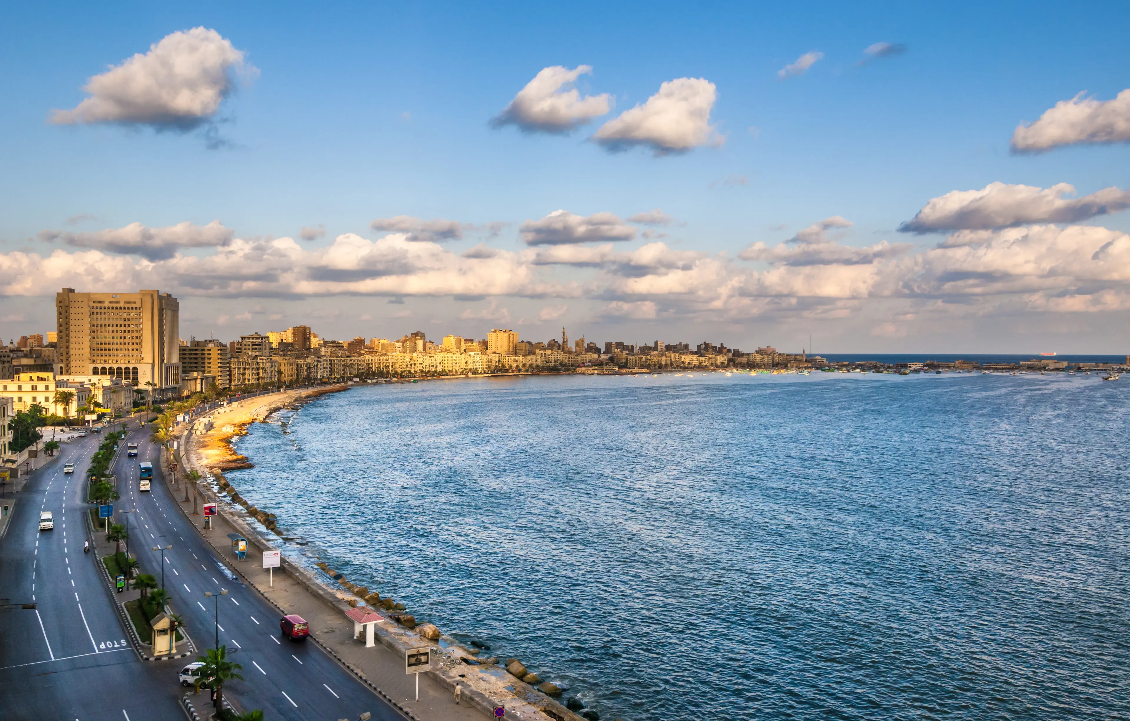 Alexandria seafront