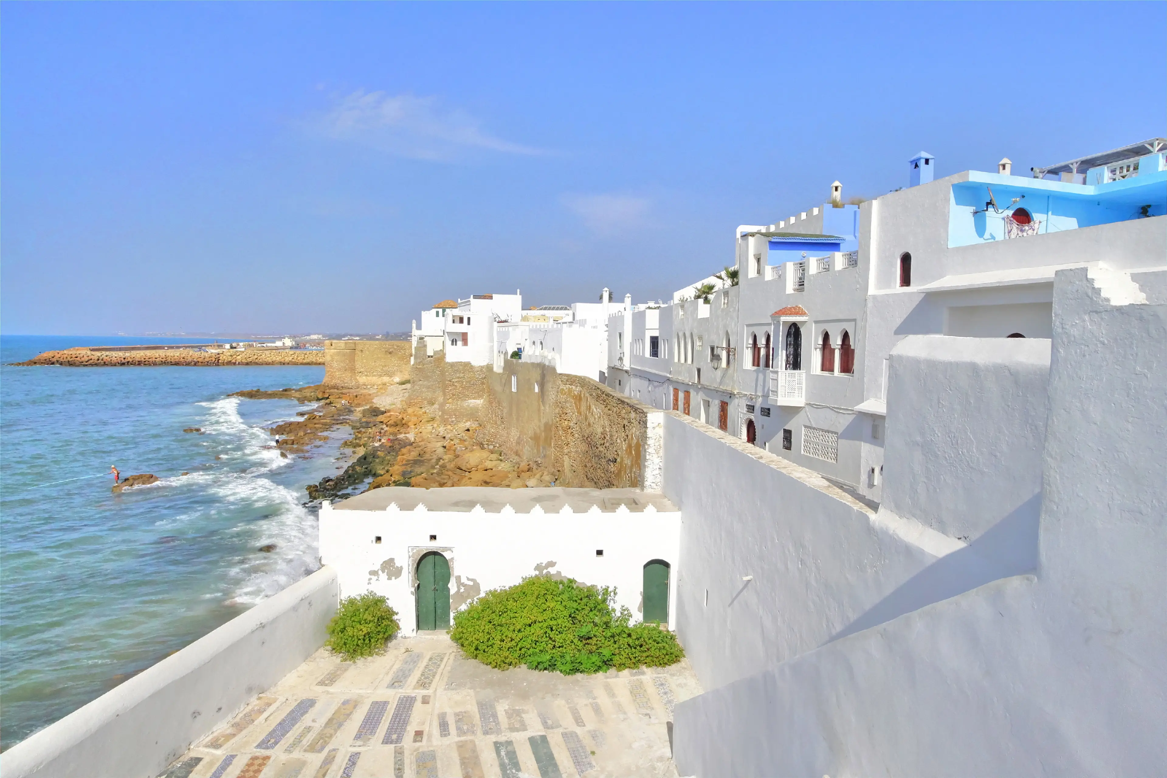 Whitewashed buildings Whitewashed buildings