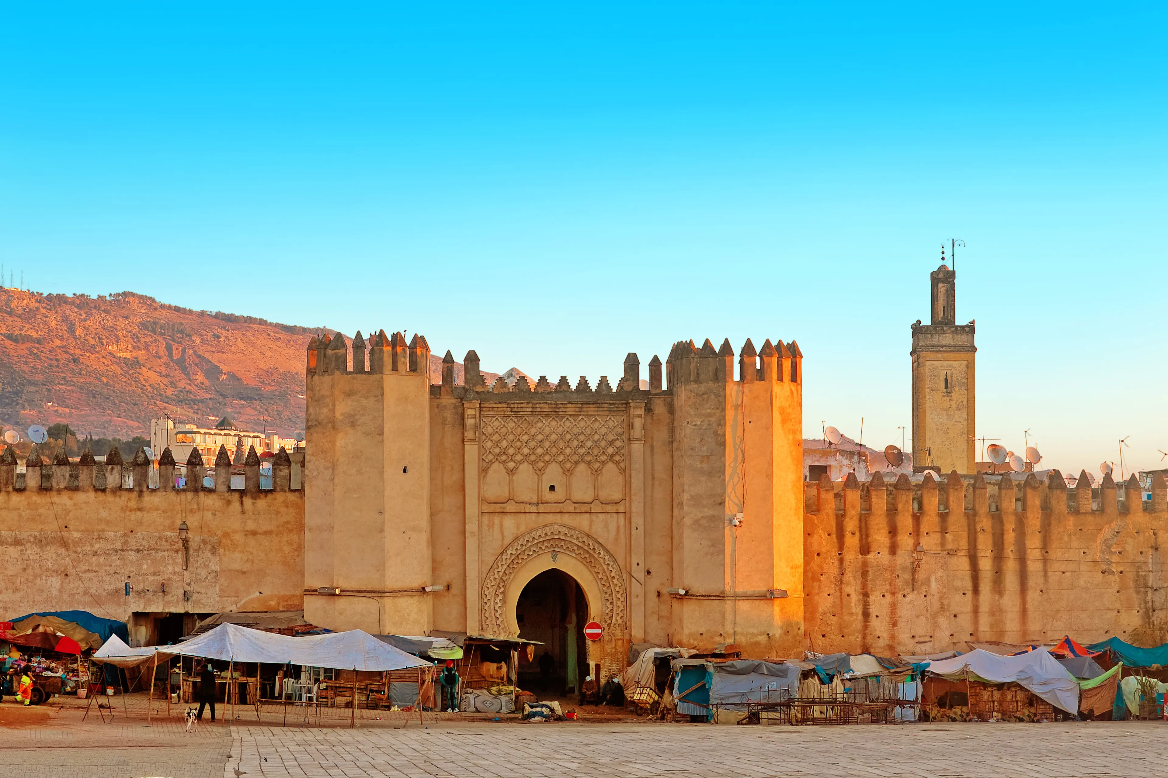 Gate to the ancient Medina Gate to the ancient Medina