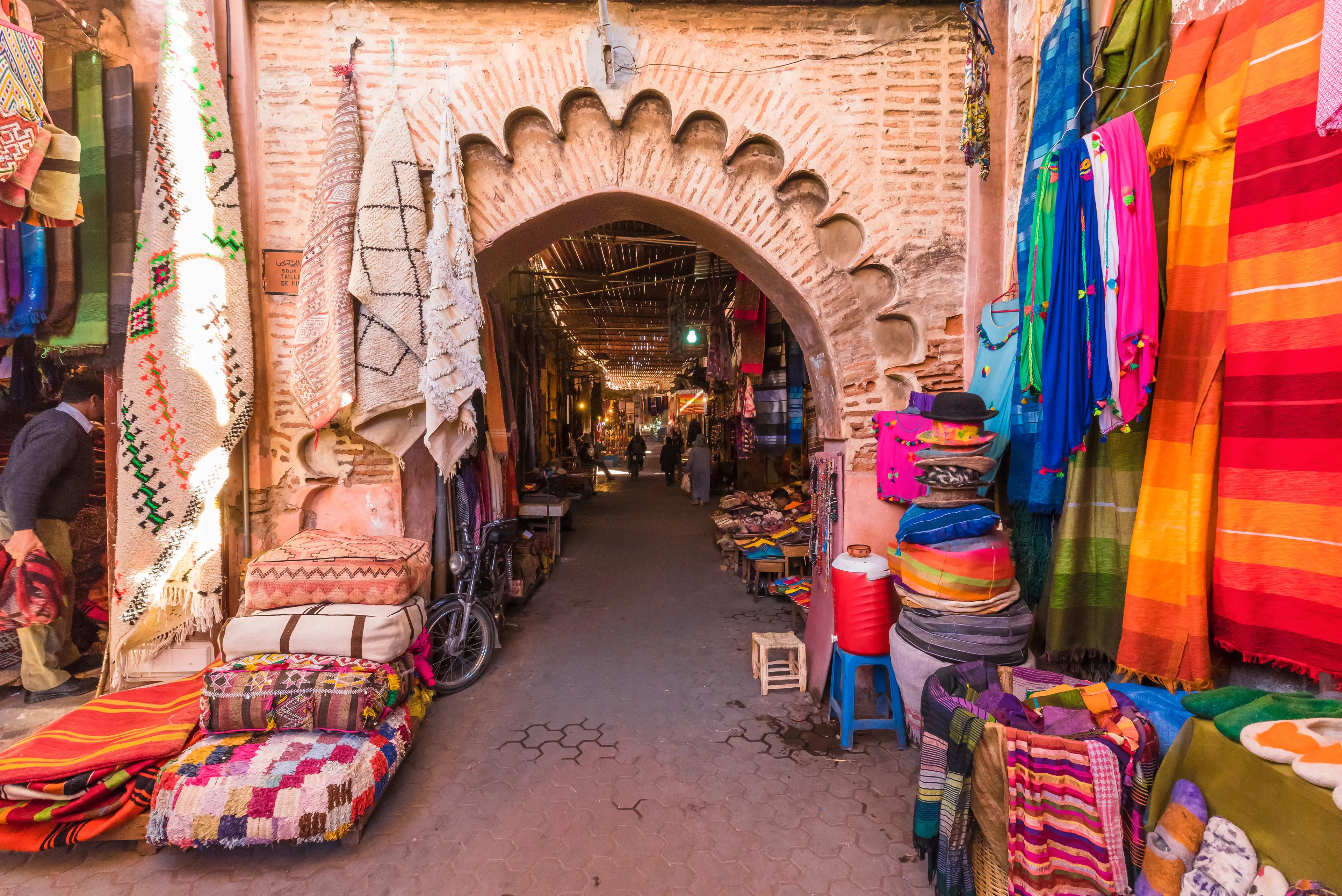 Souvenirs on the Jamaa el Fna market in old Medina Souvenirs on the Jamaa el Fna market in old Medina