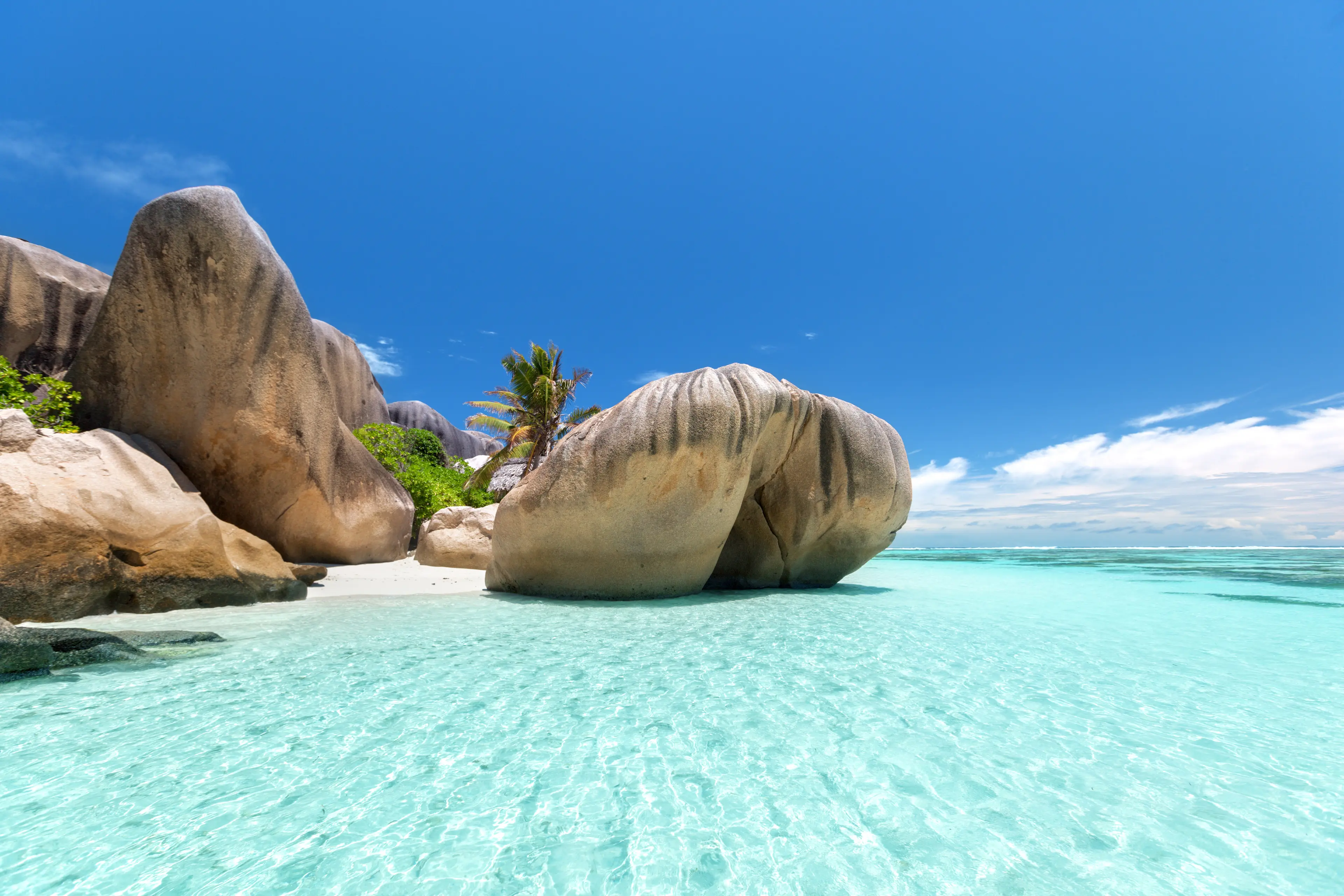 Anse Source d'Argent beach, La Digue island Anse Source d'Argent beach, La Digue island
