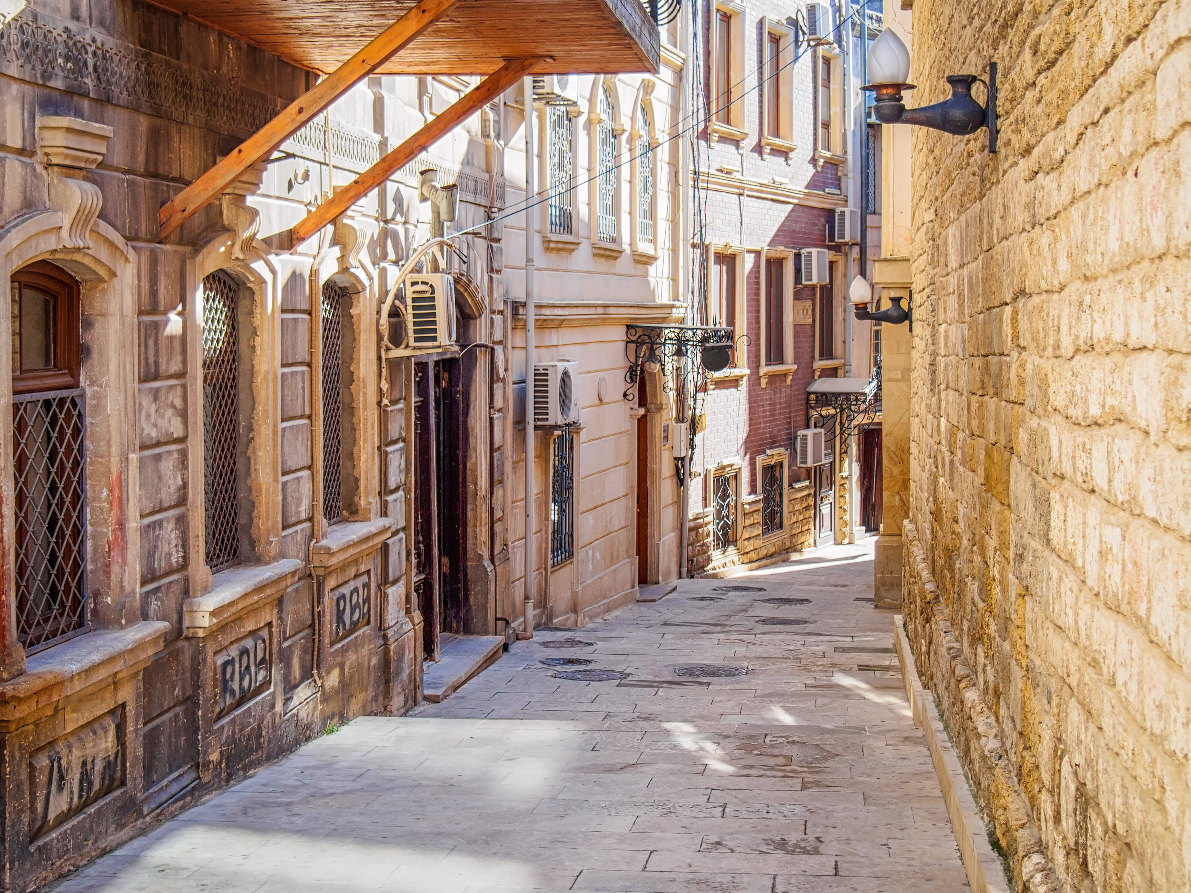 Street in the old town Street in the old town