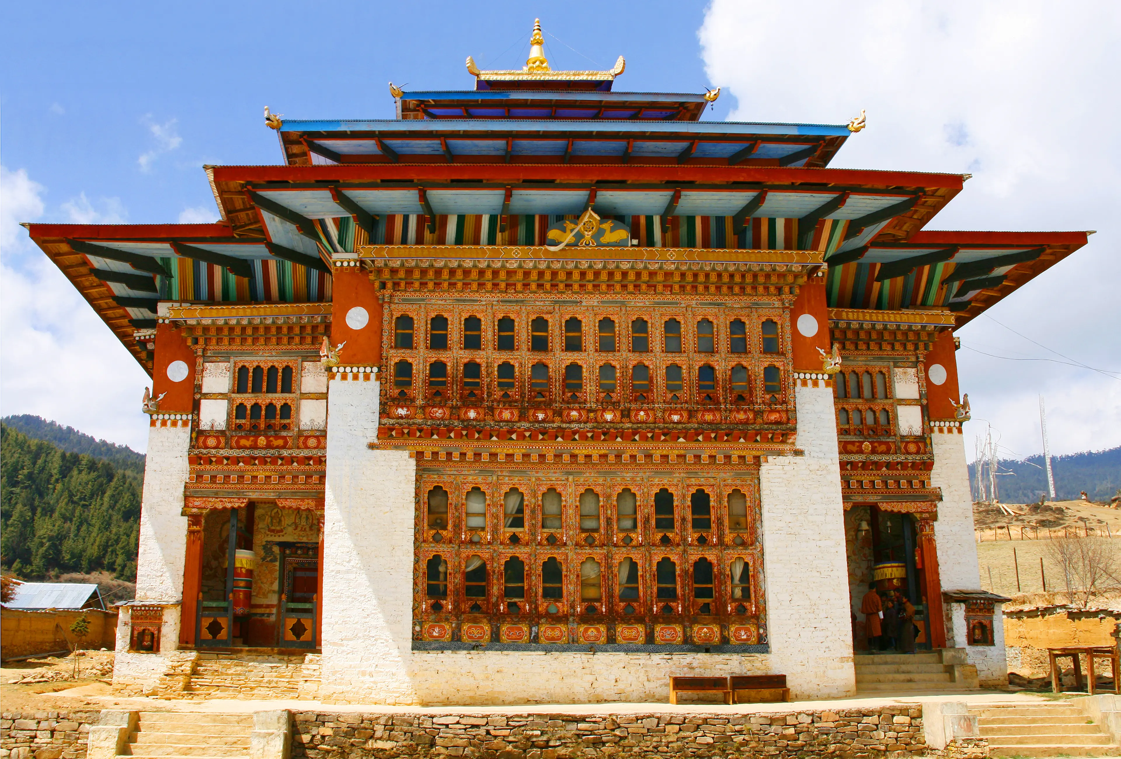Sombrang monastery in Ura