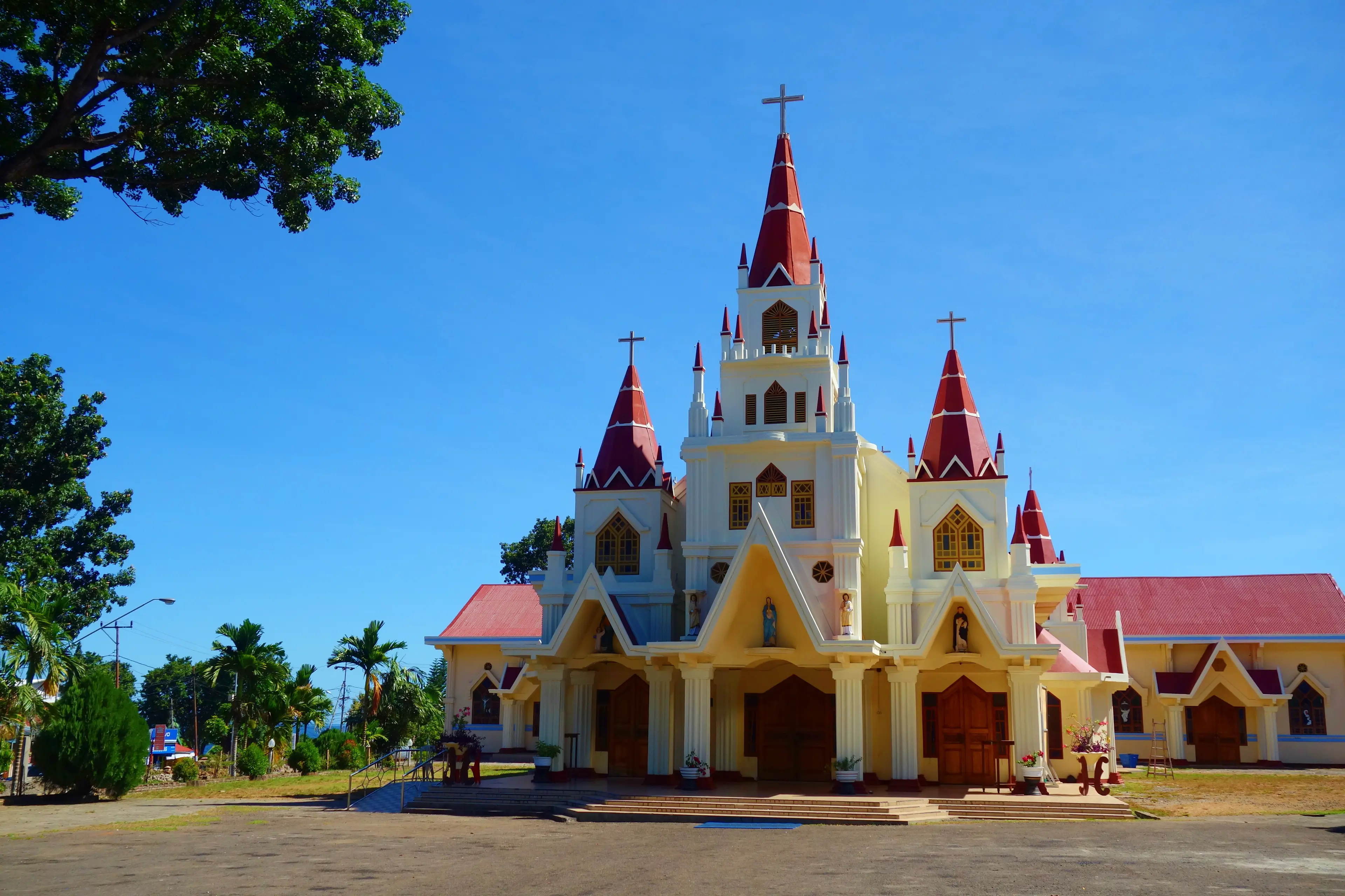Gereja Katedral located Larantuka, East Flores, Nusa Tenggara Timur