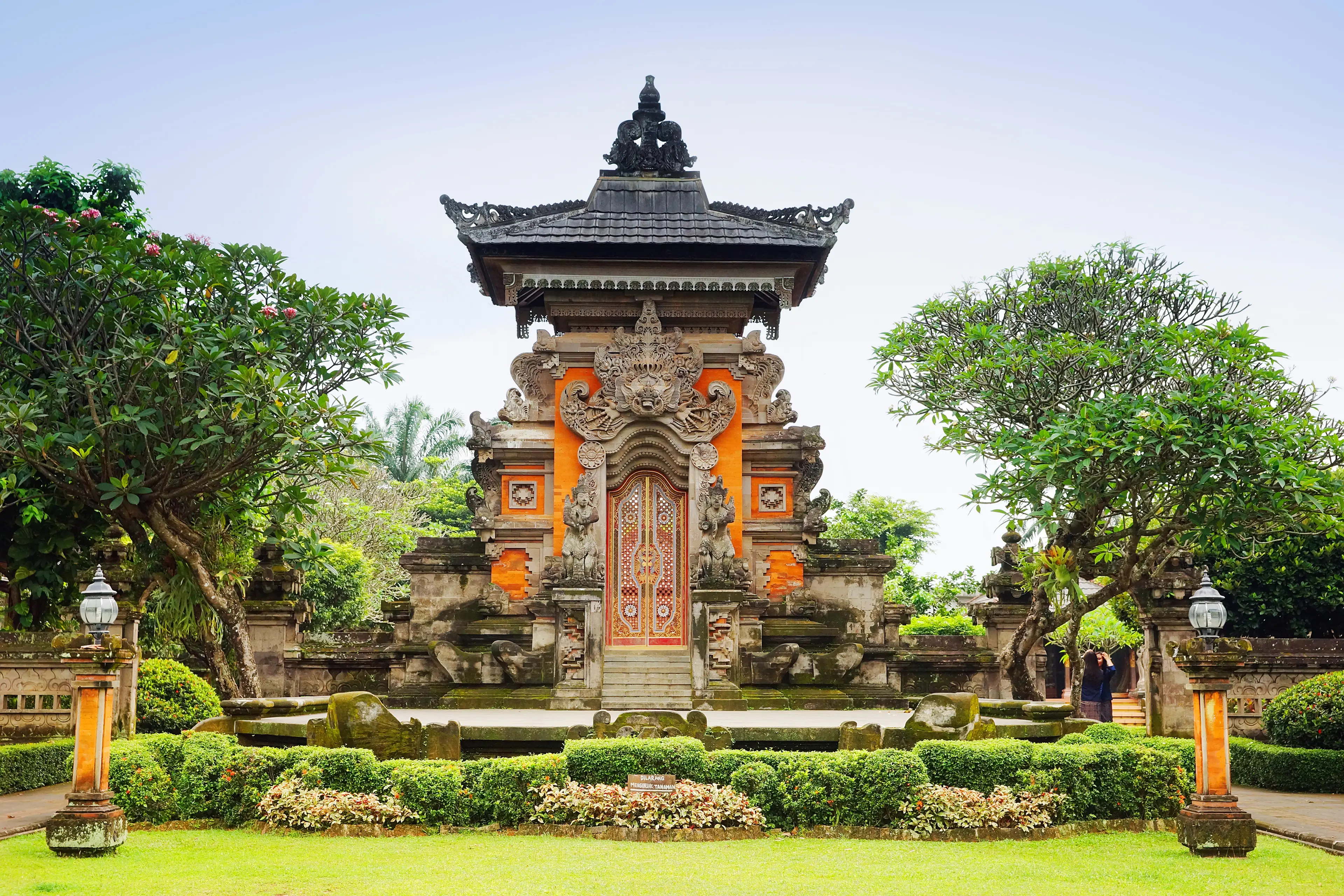 Balinese style temple Balinese style temple