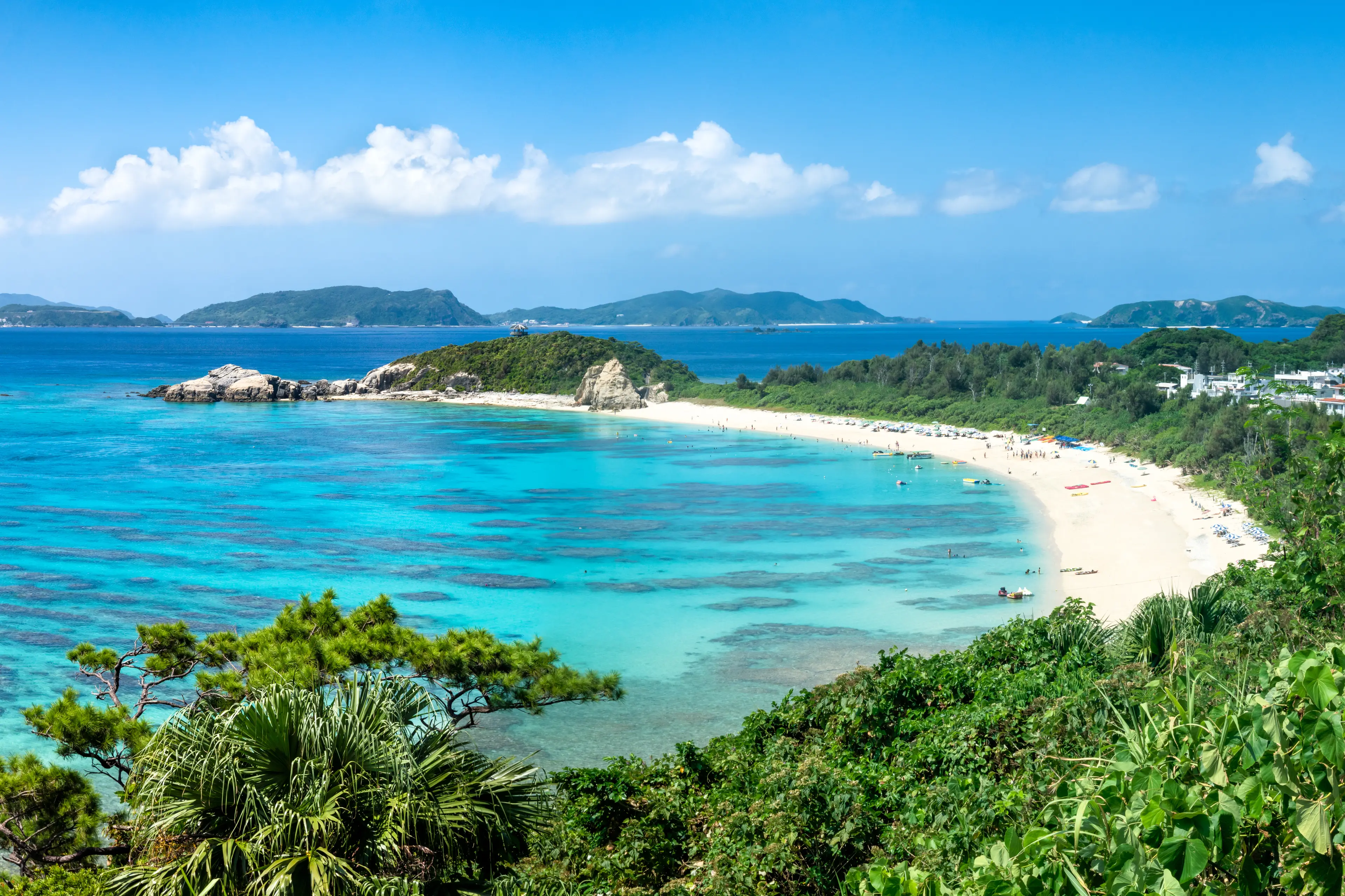 Aharen Beach, Tokashiki island, Kerama Islands group