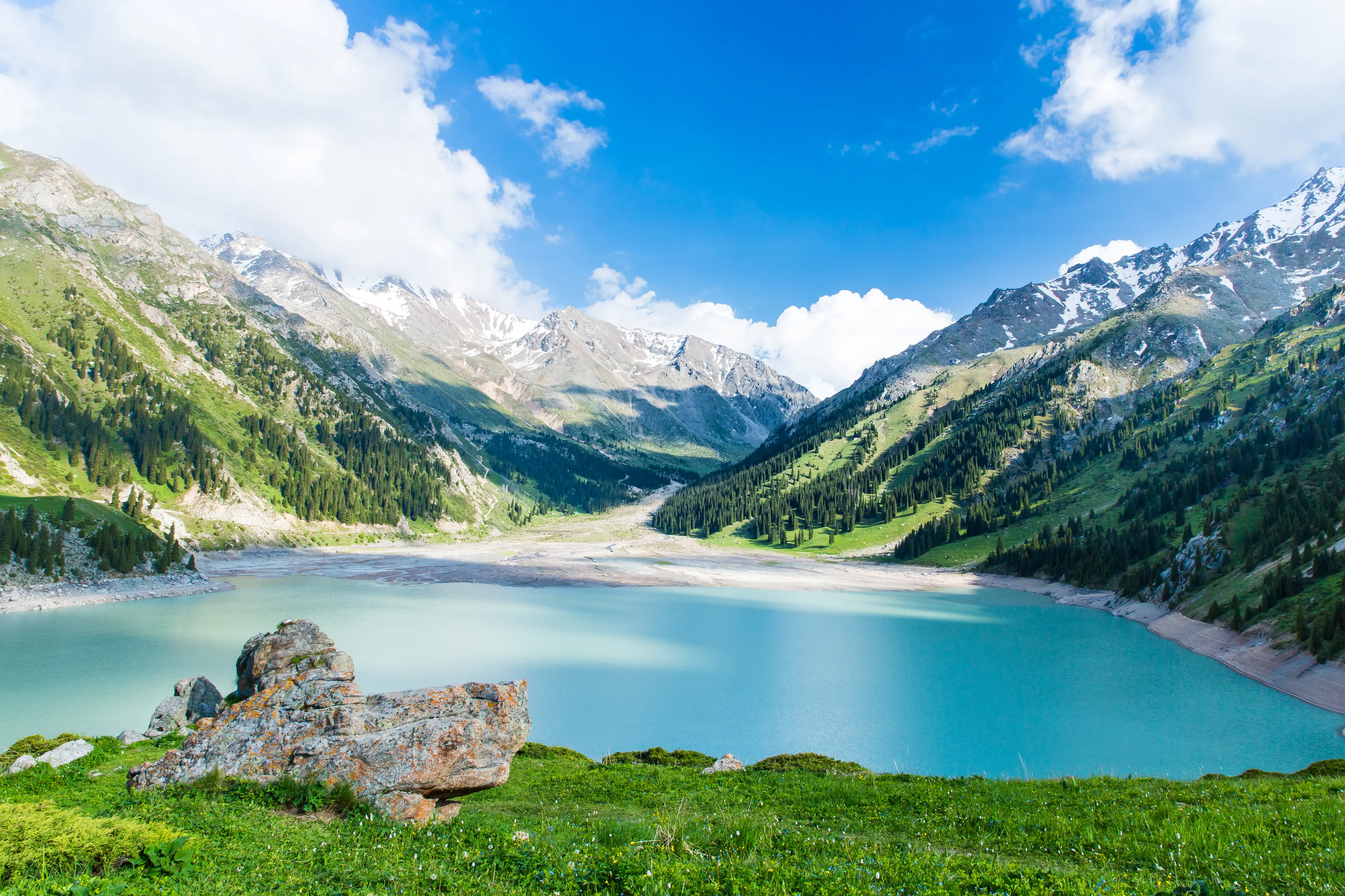 Big Almaty Lake,Tien Shan Mountains