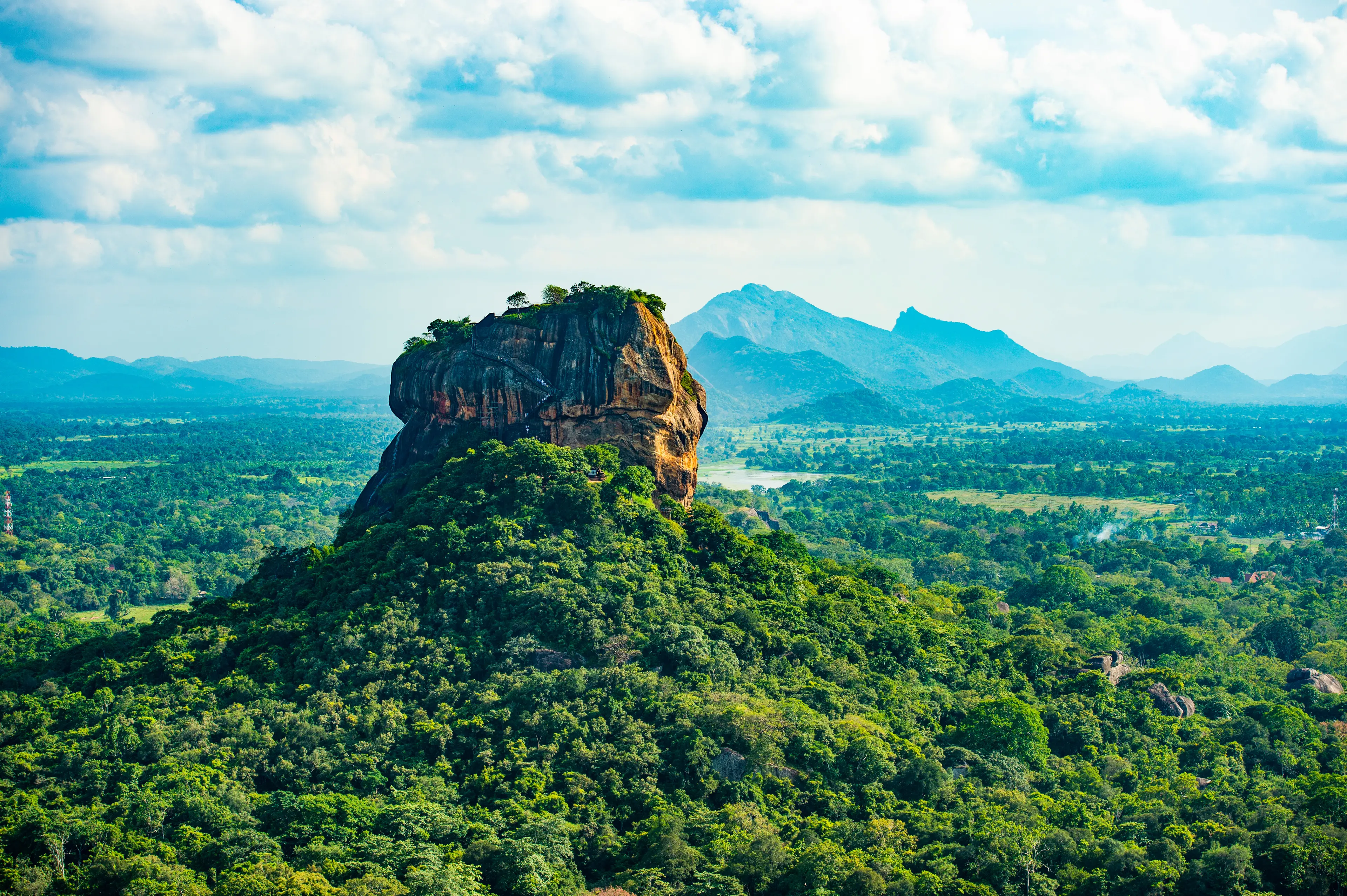 Sigiriya, also known as the Lion Rock