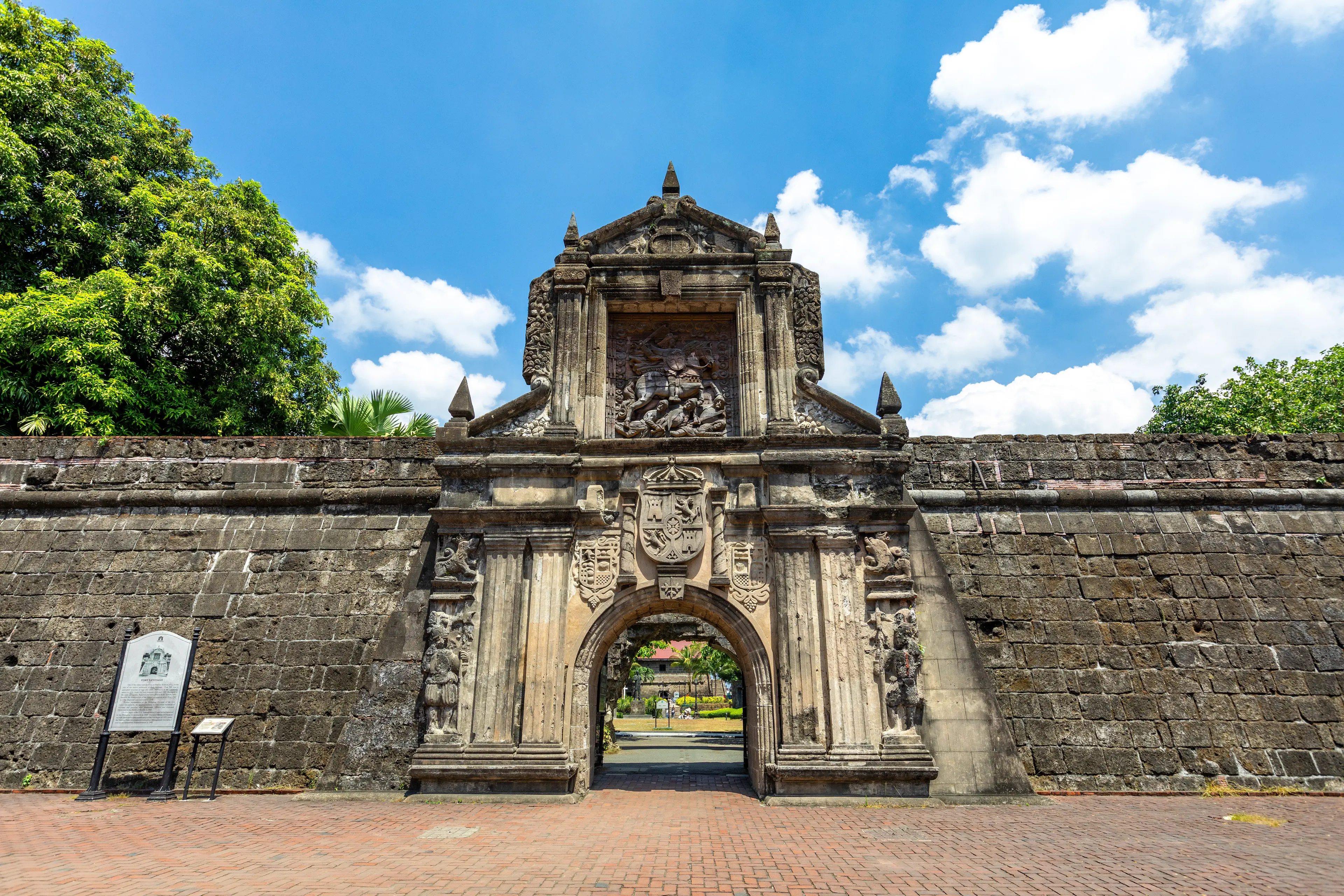 Main gate of Fort Santiago Main gate of Fort Santiago