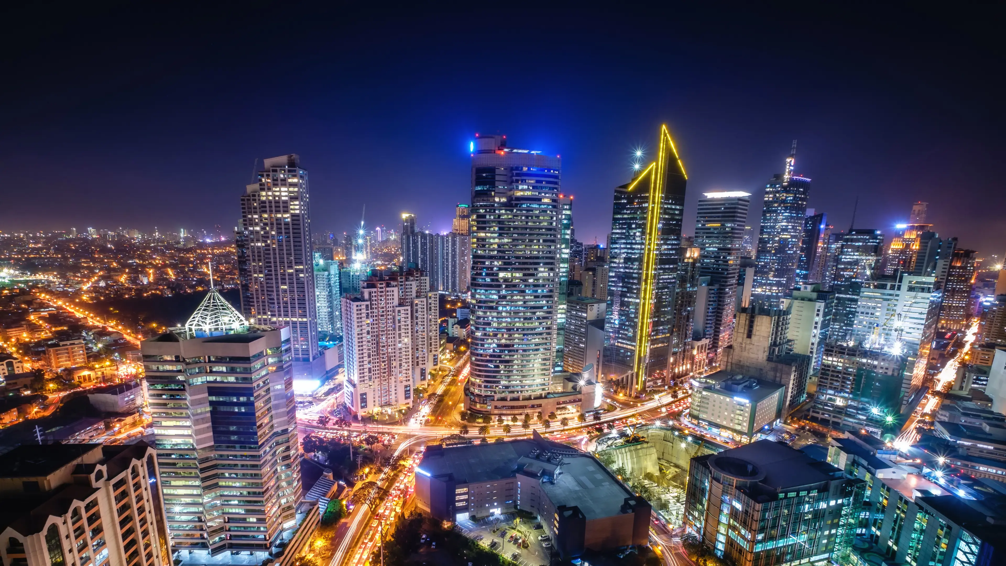 Makati city as business and financial district Makati city as business and financial district