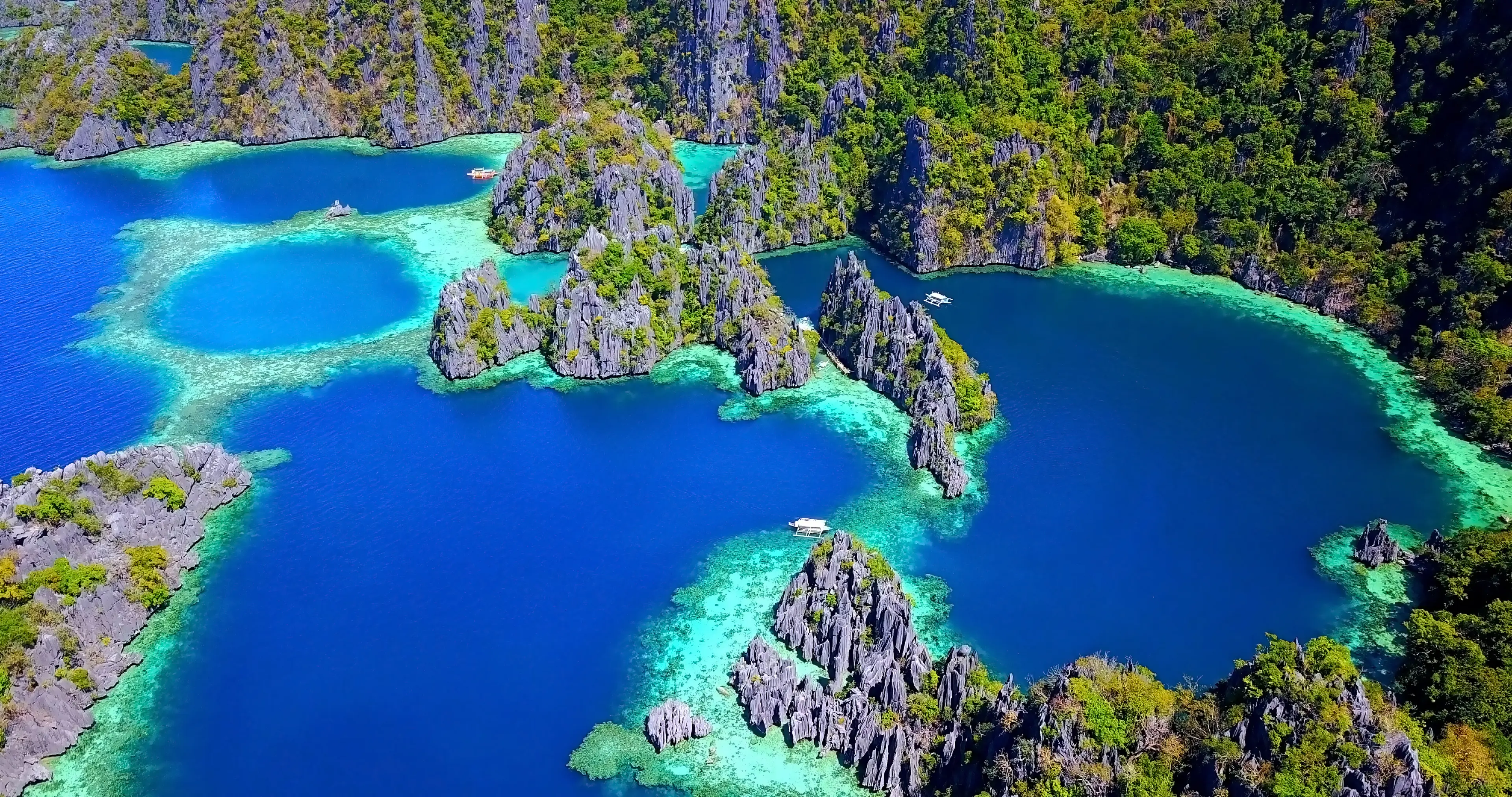 Deep Blue Coron Lagoons