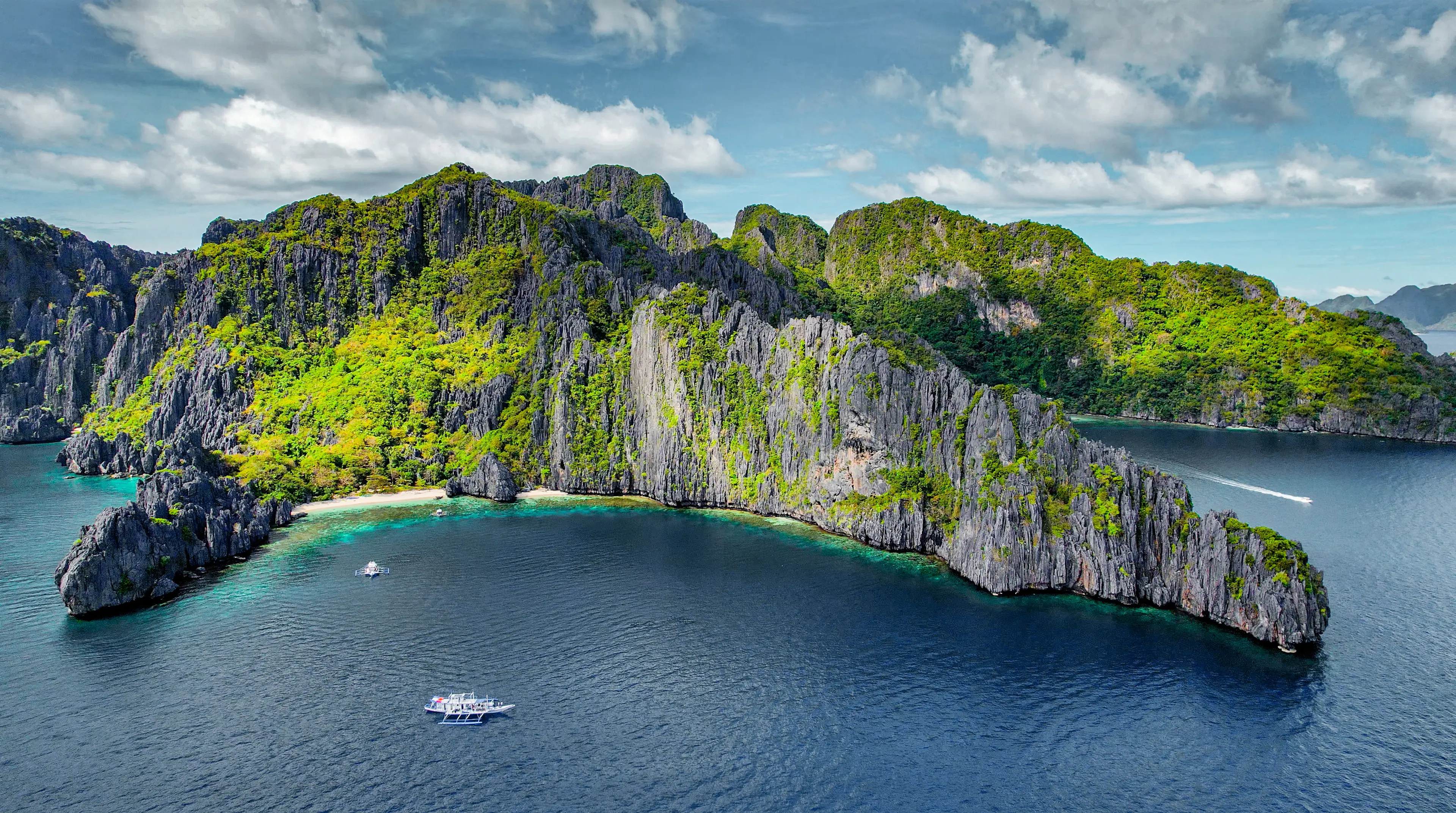 Manioc island in El Nido Manioc island in El Nido