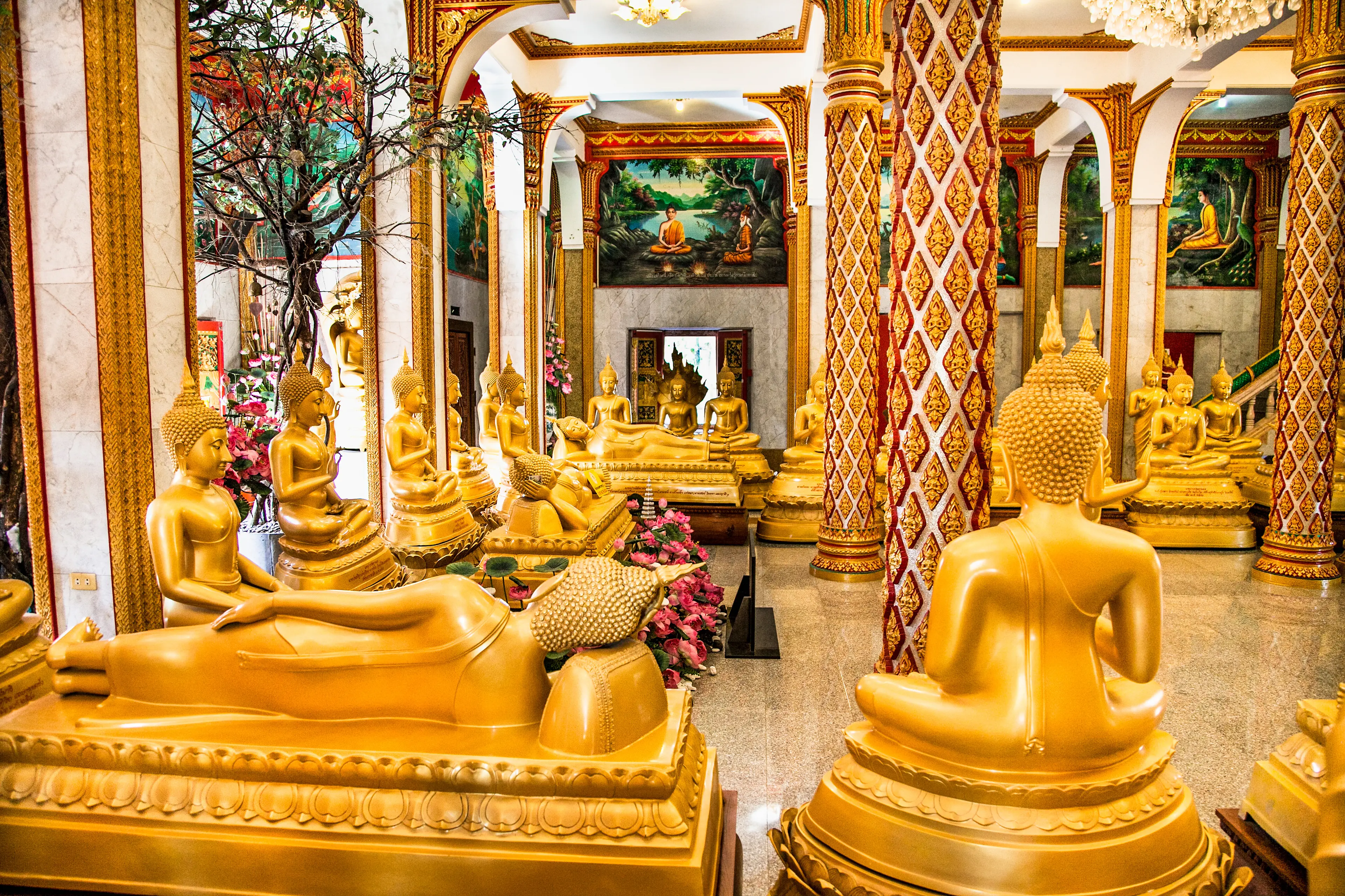 Wat Chaitharam or Wat Chalong temple Wat Chaitharam or Wat Chalong temple